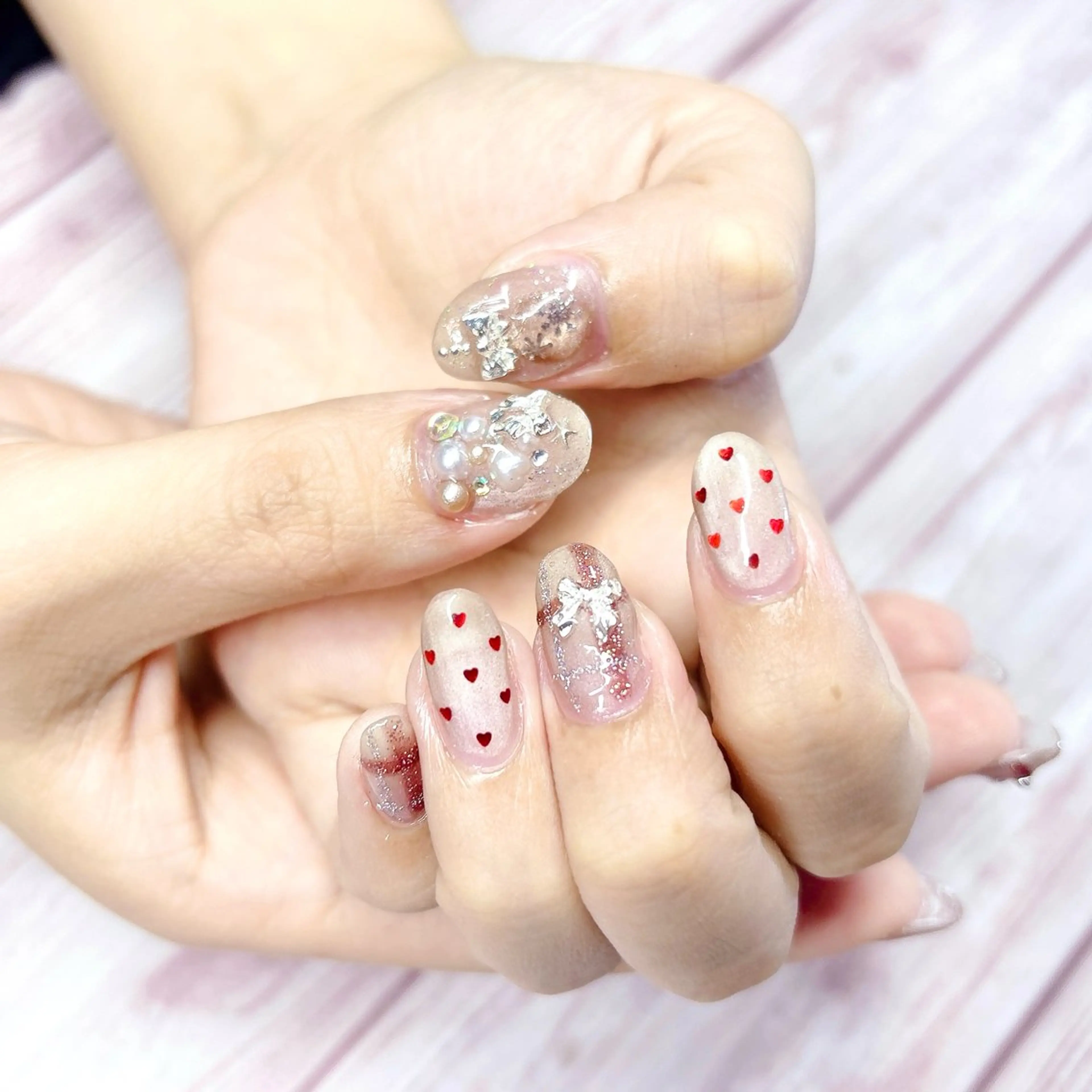 ネイル 冬ネイル クリスマス MYu Beauty Salon  MAIのネイルデザイン