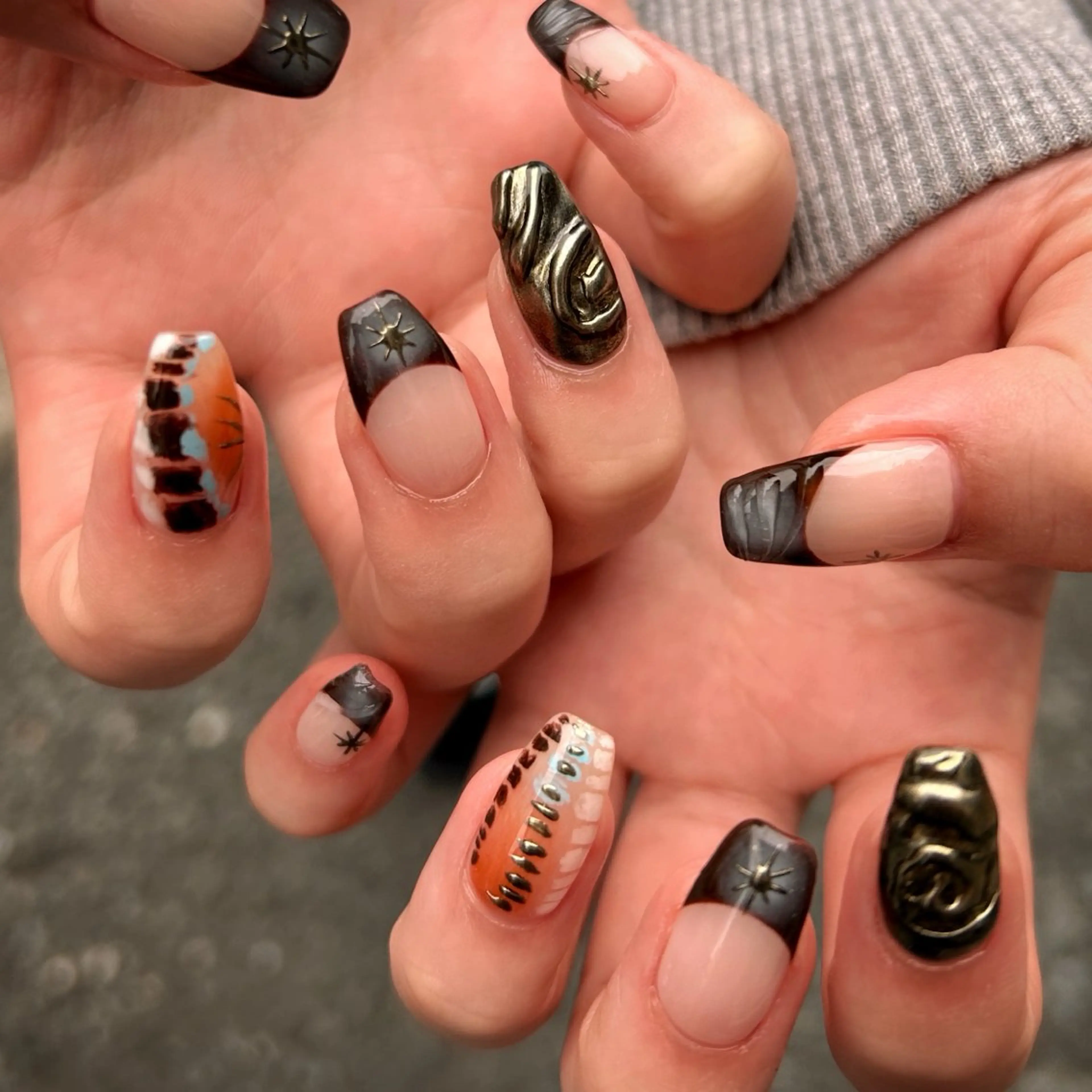 ネイル ハンドネイル MILE. mukonosouのネイルデザイン