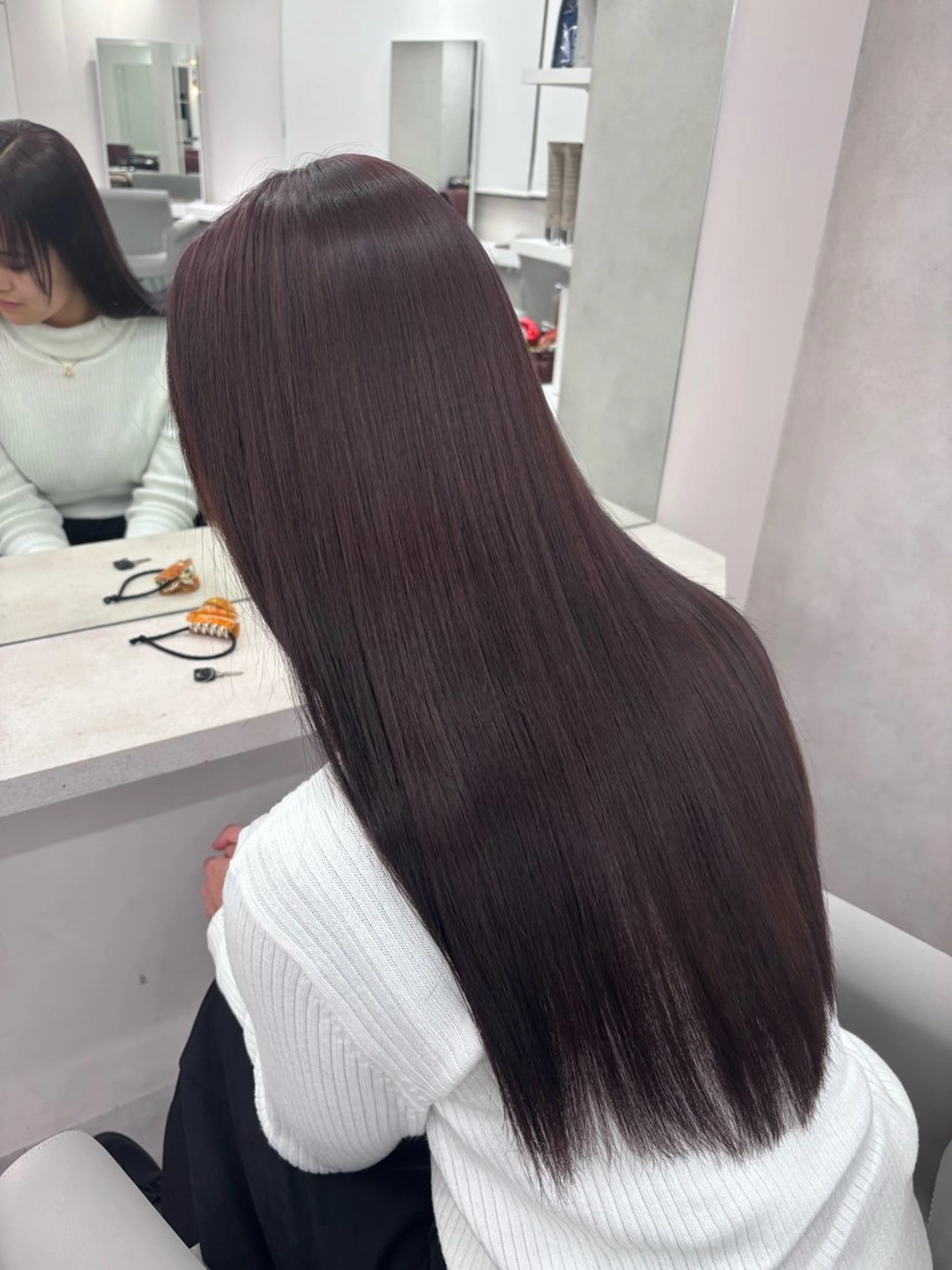 カラー ヘアカラー 艶カラー💞 amiのヘアスタイル