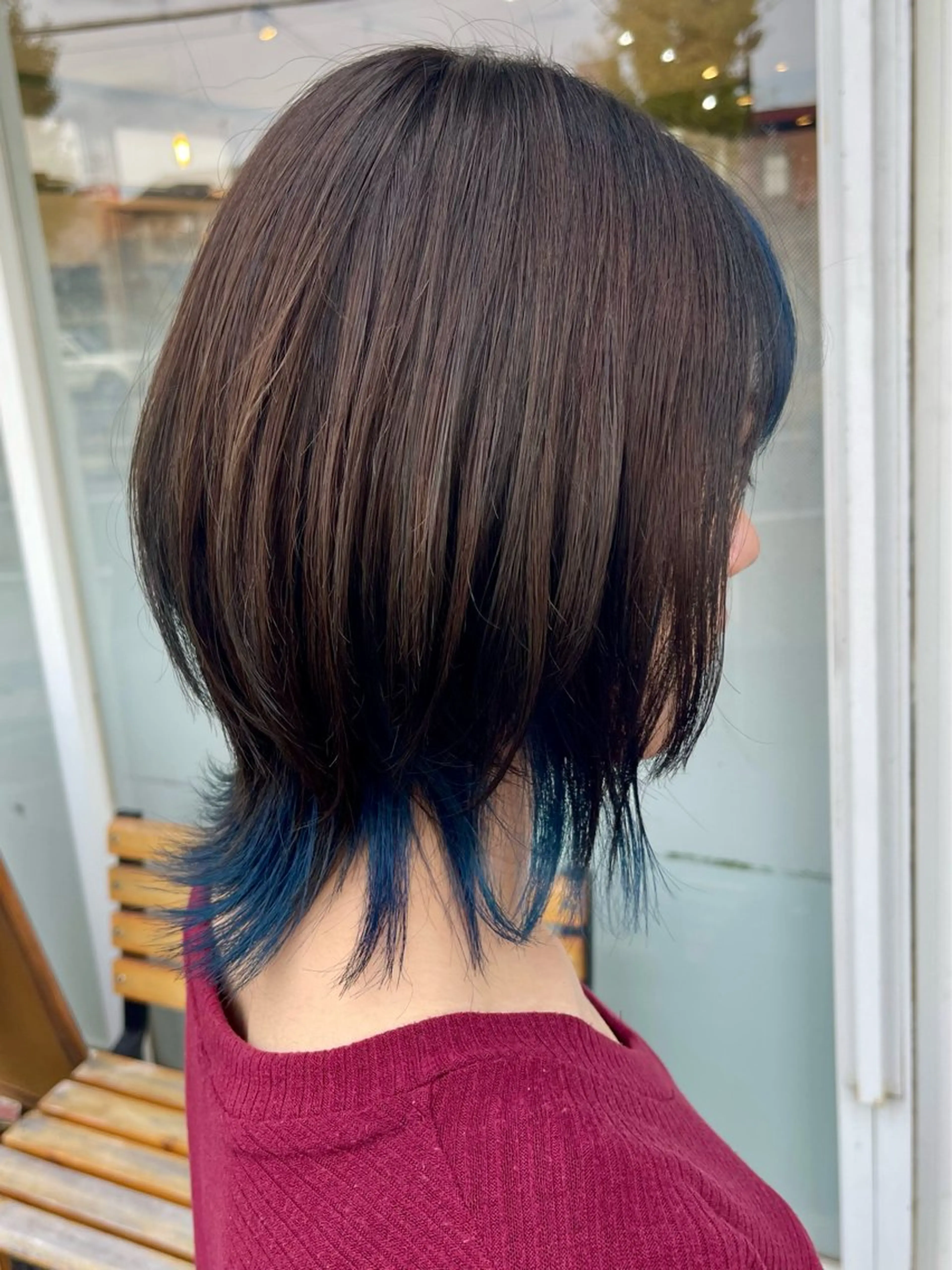 ミディアム カット ヘアカラー 🍭透明感カラー 志賀拓海🍬🌈のヘアスタイル