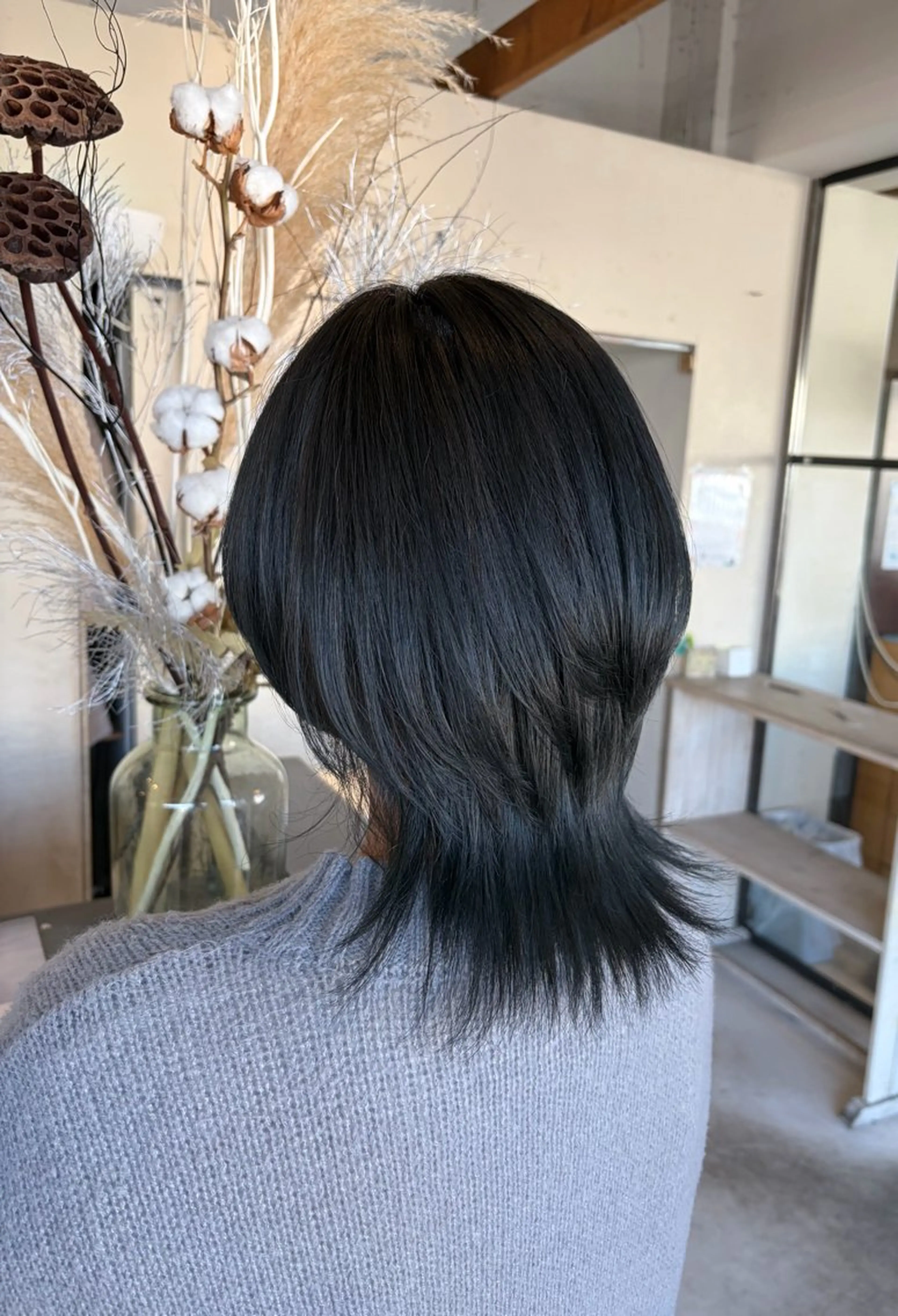 カラー 門手 菜々子のヘアスタイル
