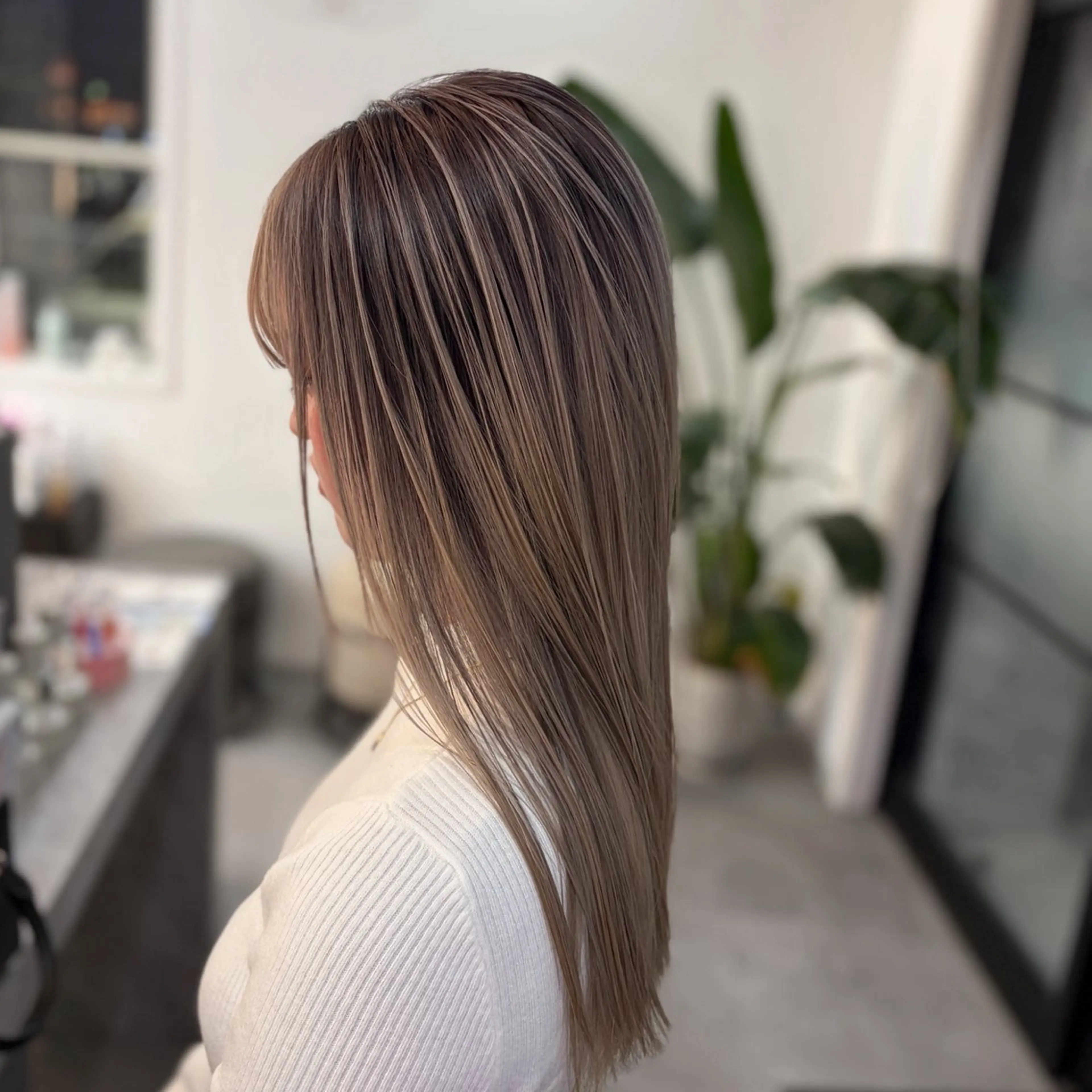 ロング RIENS xrea 髪質改善 /ななみのヘアスタイル