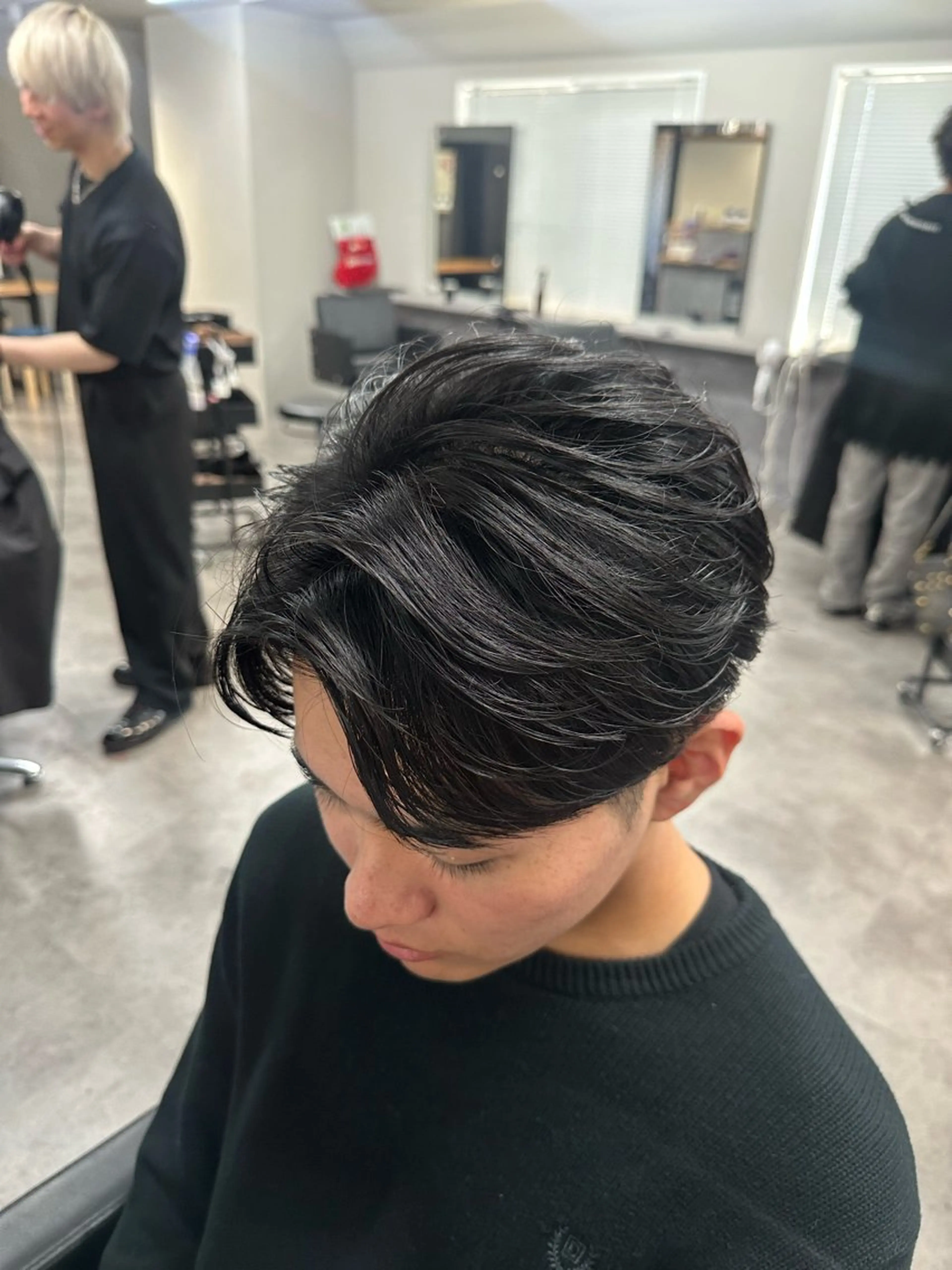 メンズ りあん/ 越谷/パーマのヘアスタイル