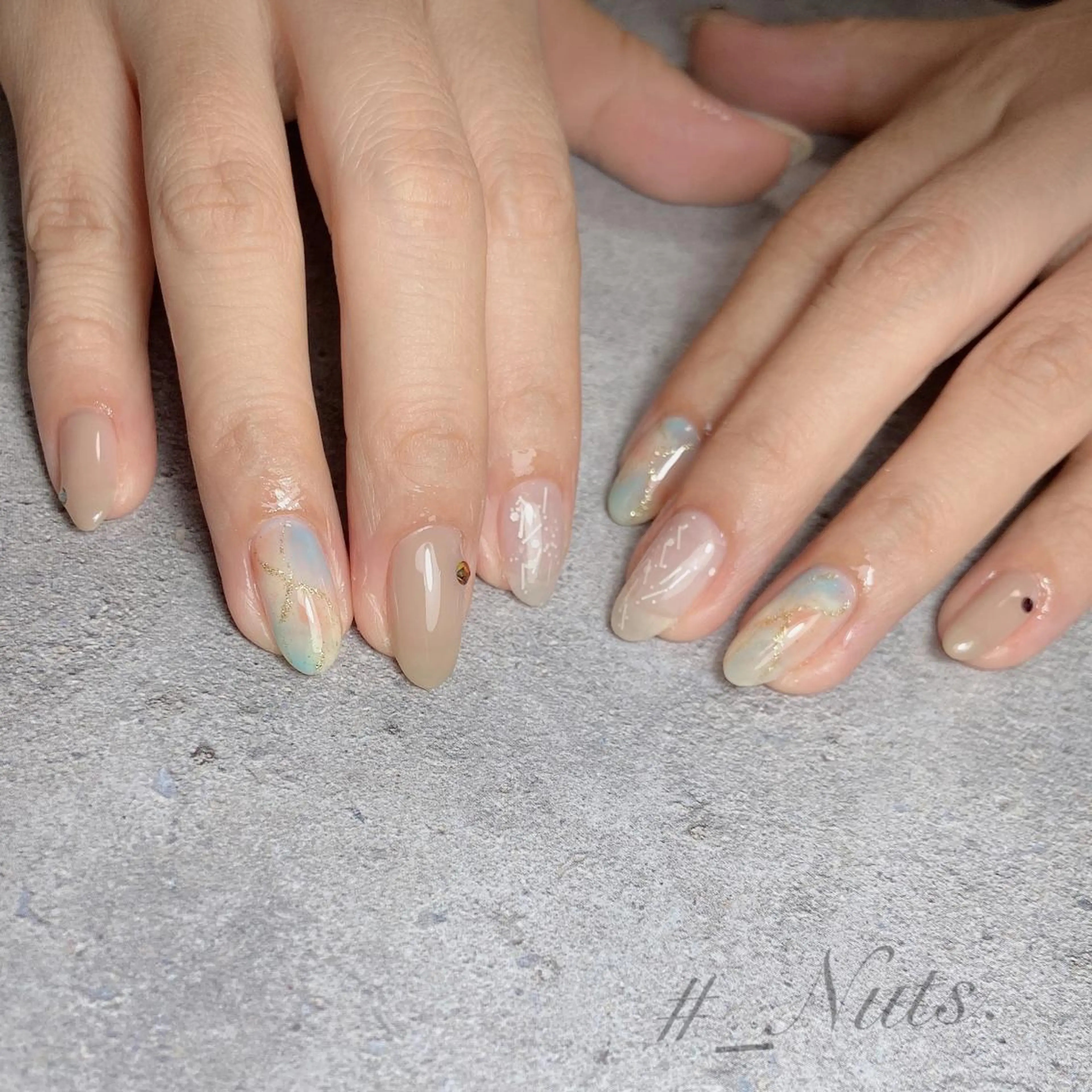 ネイル 土居 夏美/束感マツエクのマツエク・マツパデザイン