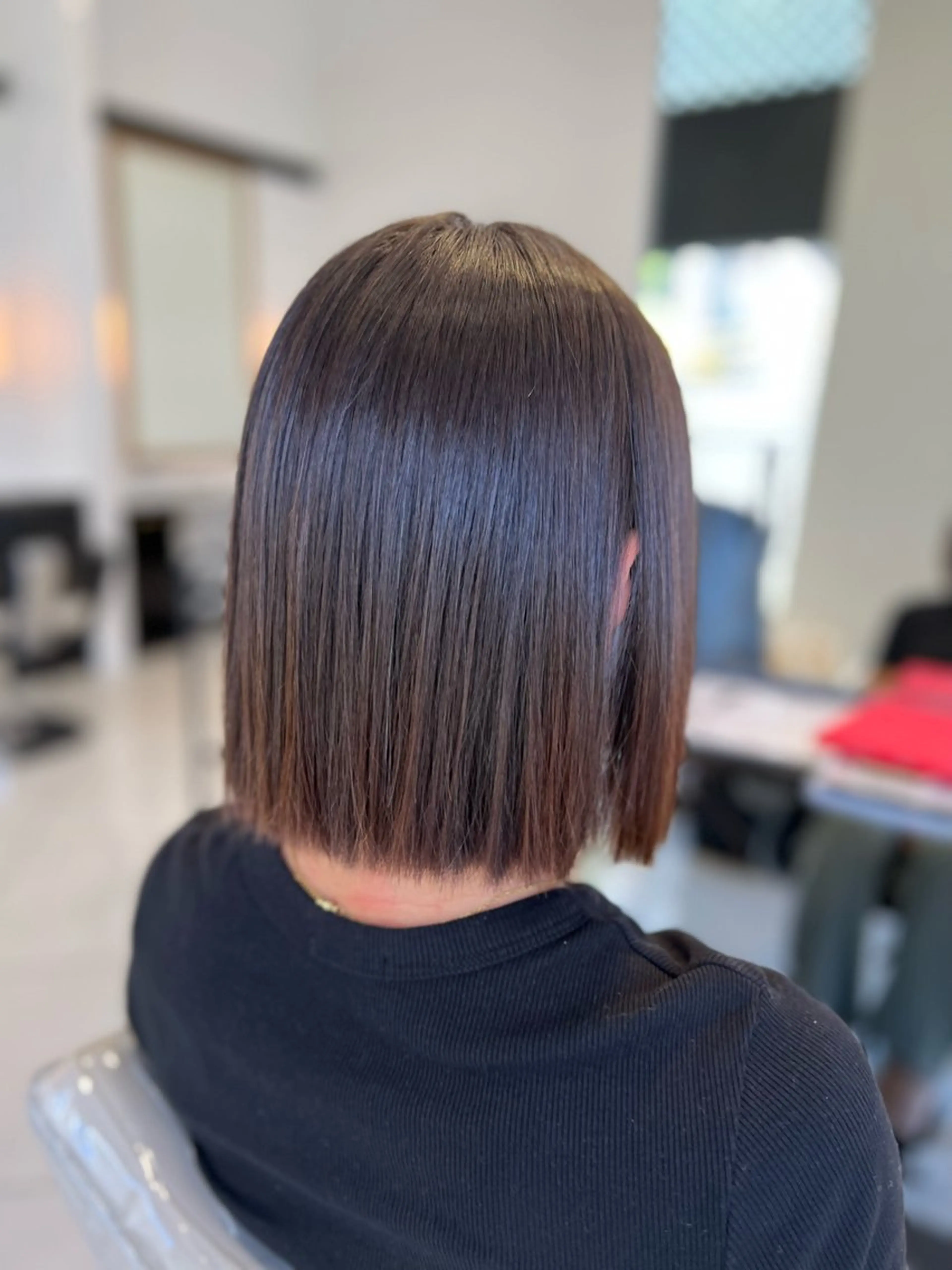 【ライン感のあるボブにしたい方✨️】【収まりのいいボブにしたい方︎🌟】ボブカット💇‍♀️(カラー+¥3000)の写真