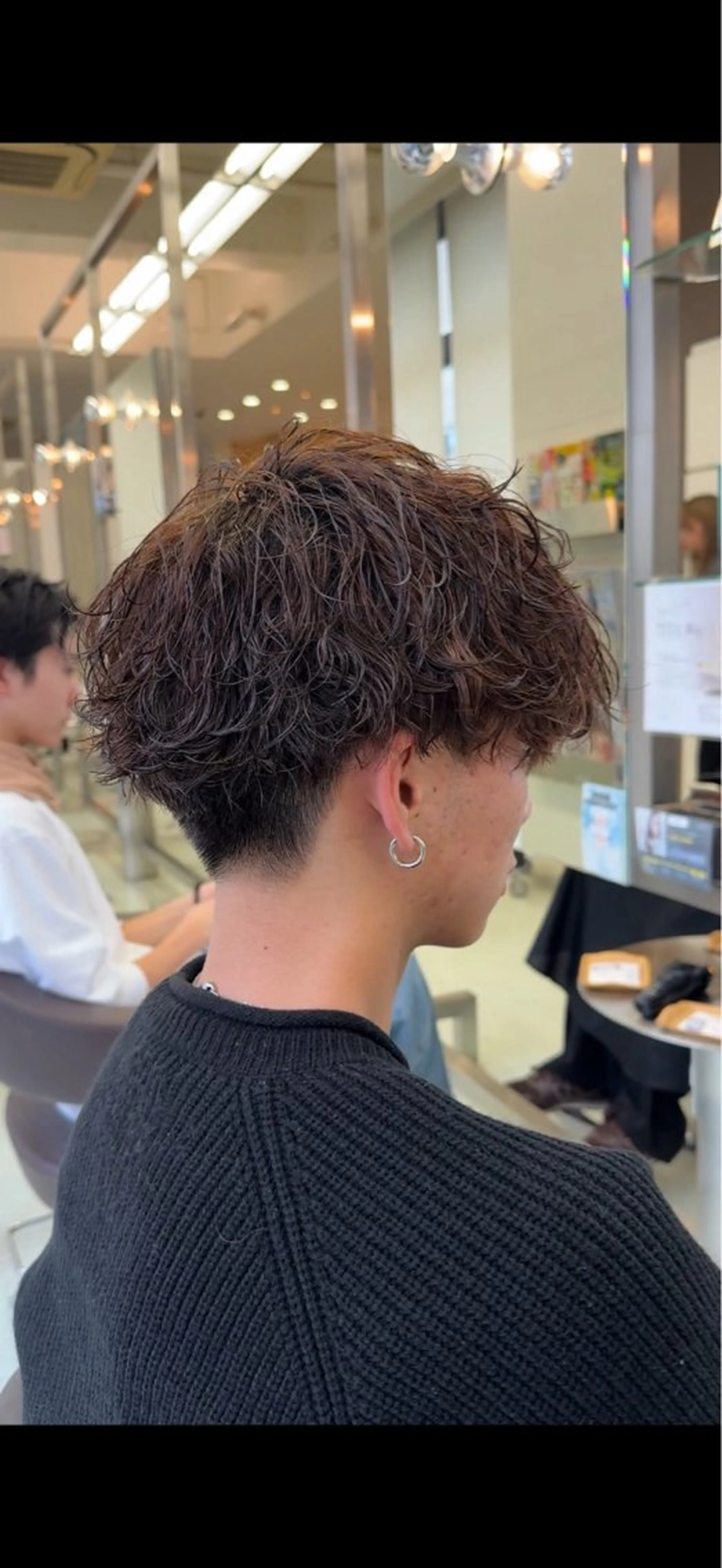 ショート パーマ カット パーマ 小芝涼介/レイヤー /メンズパーマ✂️のヘアスタイル