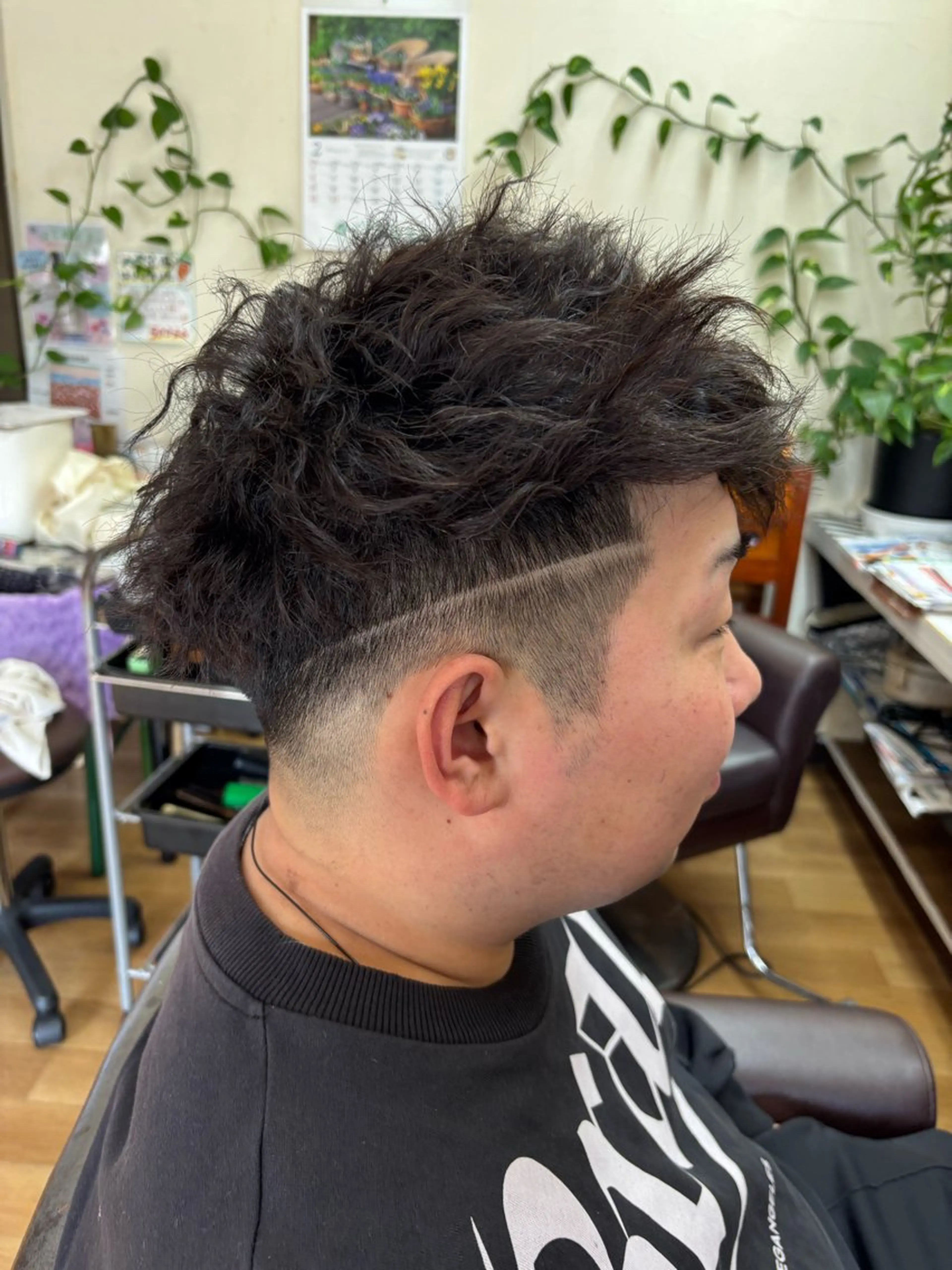 ショート パーマ ヘアアレンジ Birth& Bloom【さあや】のヘアスタイル