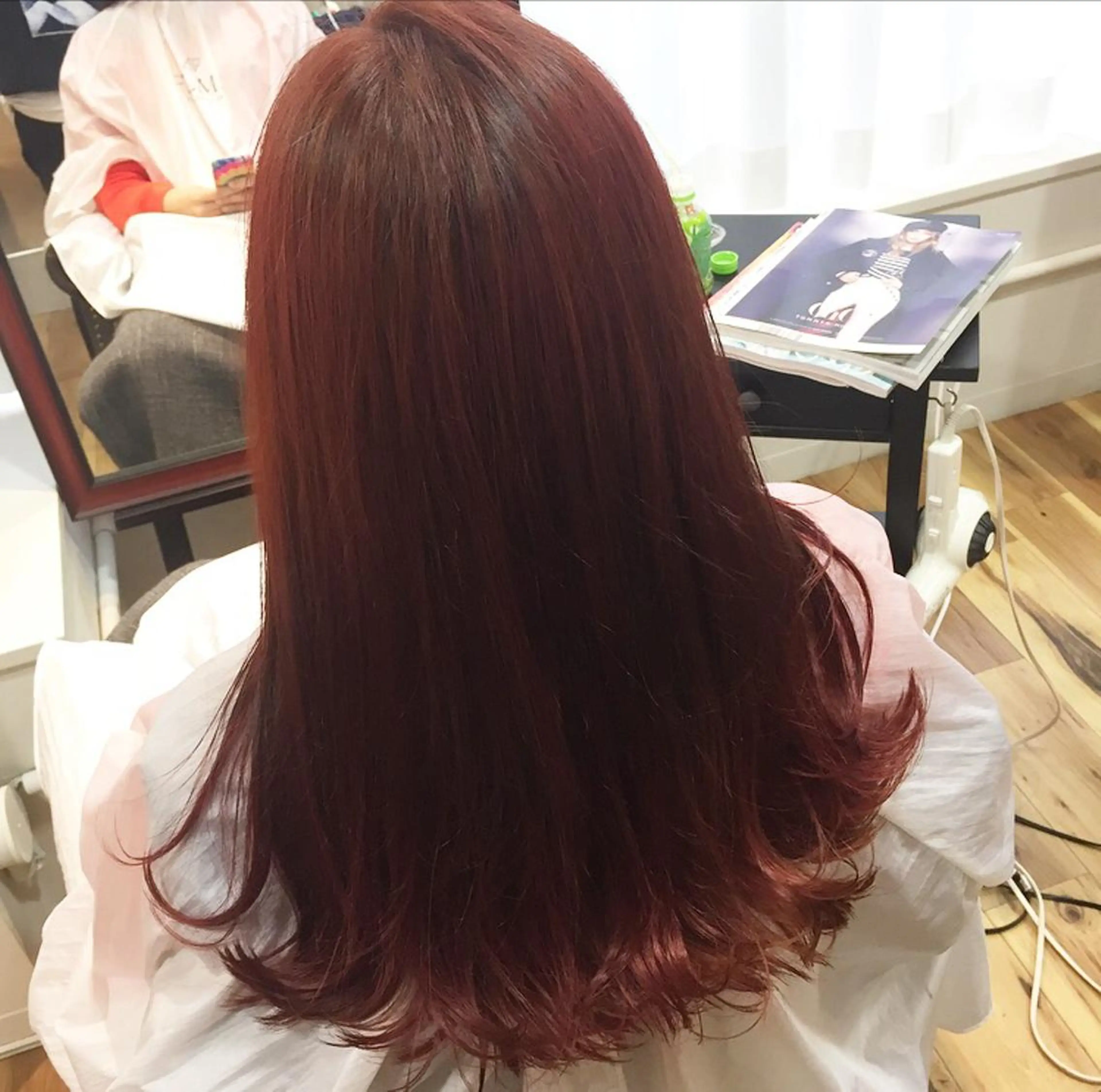 セミロング ロング カラー MIZUHO / ダブルカラー髪質改善のヘアスタイル