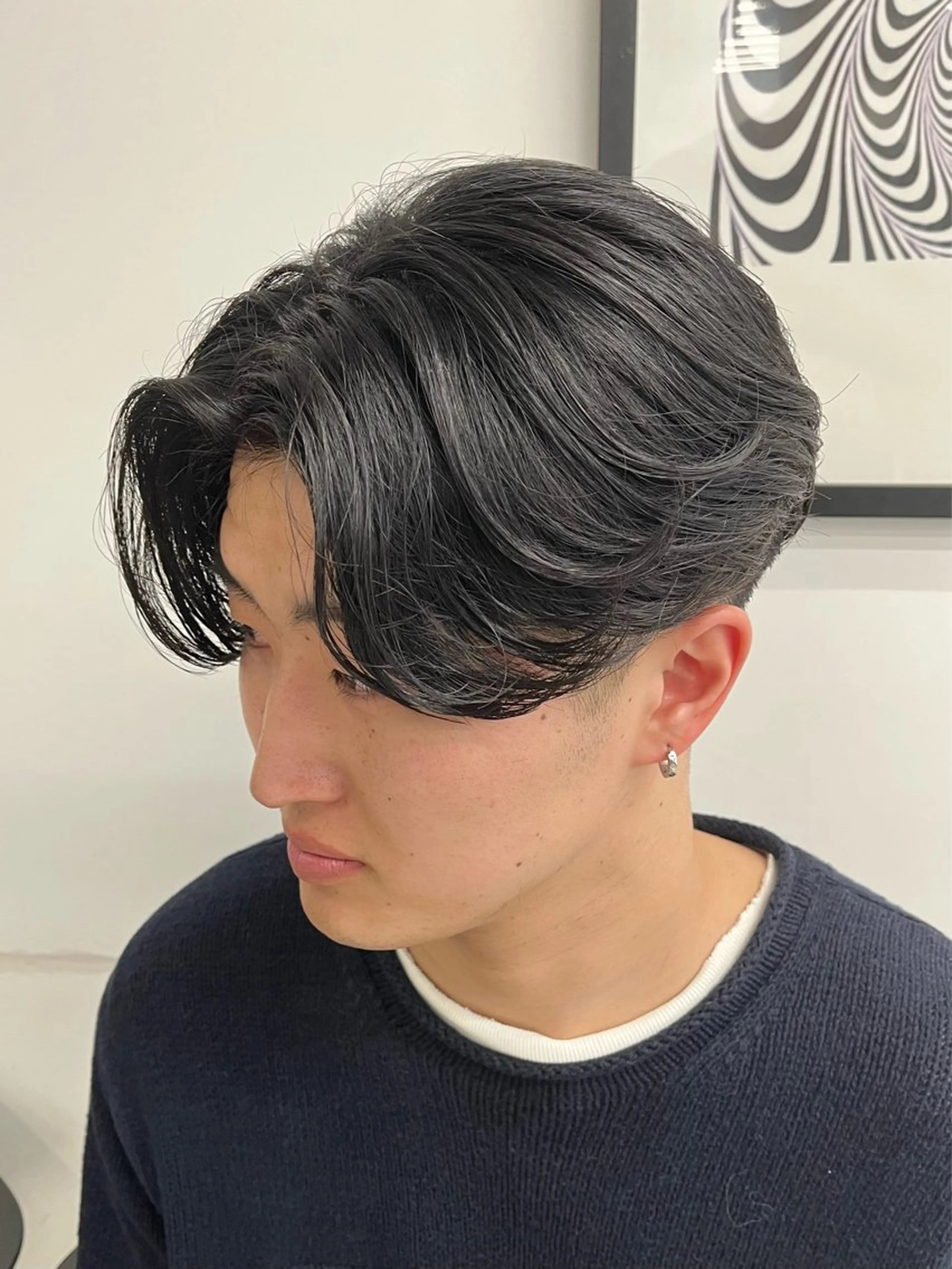 ショート パーマ メンズ メンズパーマ ニュアンスパーマ カット パーマ 新潟メンズパーマ 新潟駅/小田拓実のヘアスタイル