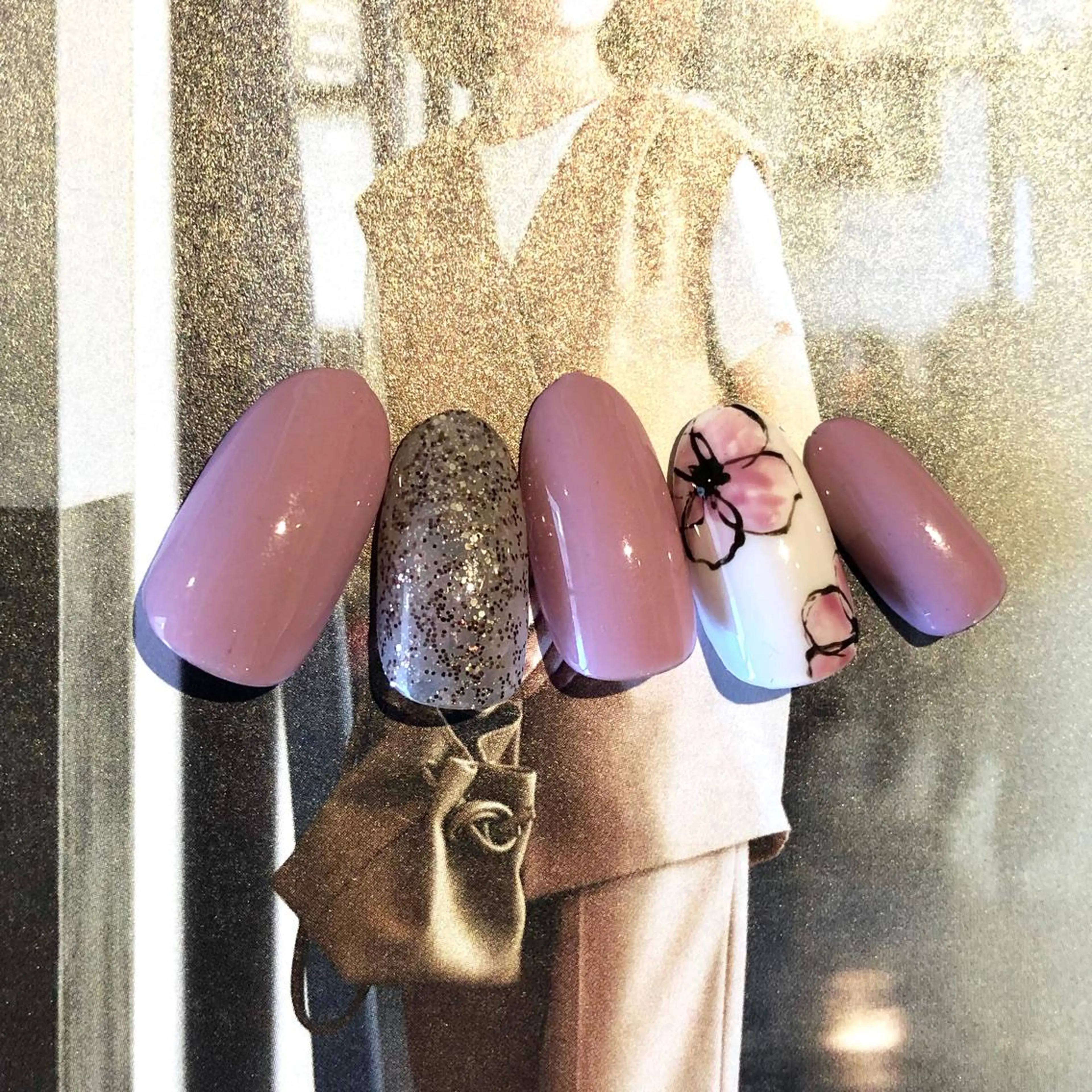 ネイル フラワーネイル TRAM-nail moriizumiのネイルデザイン
