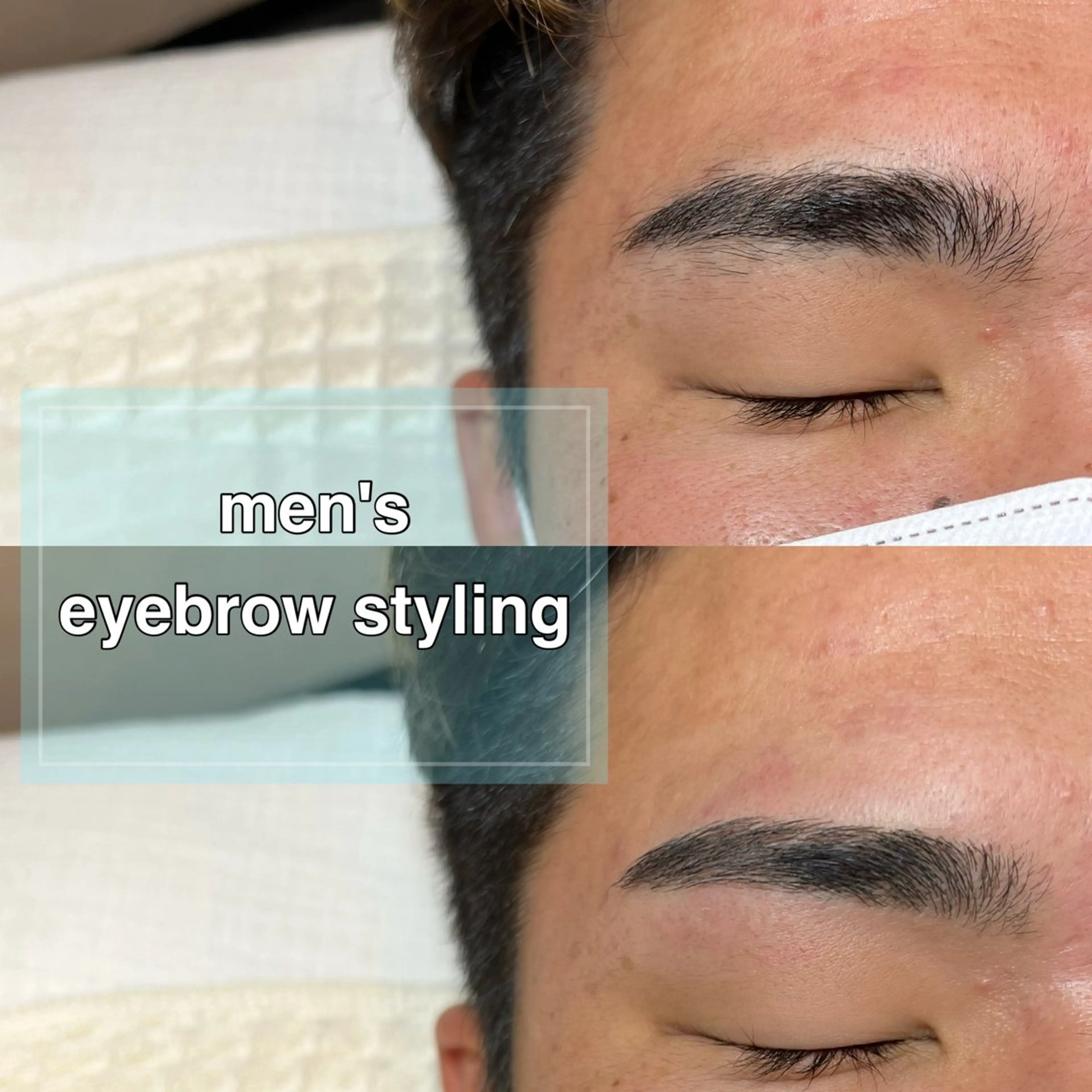 メンズ アイブロウ ルミエール梅田 川嶋のマツエク・マツパデザイン