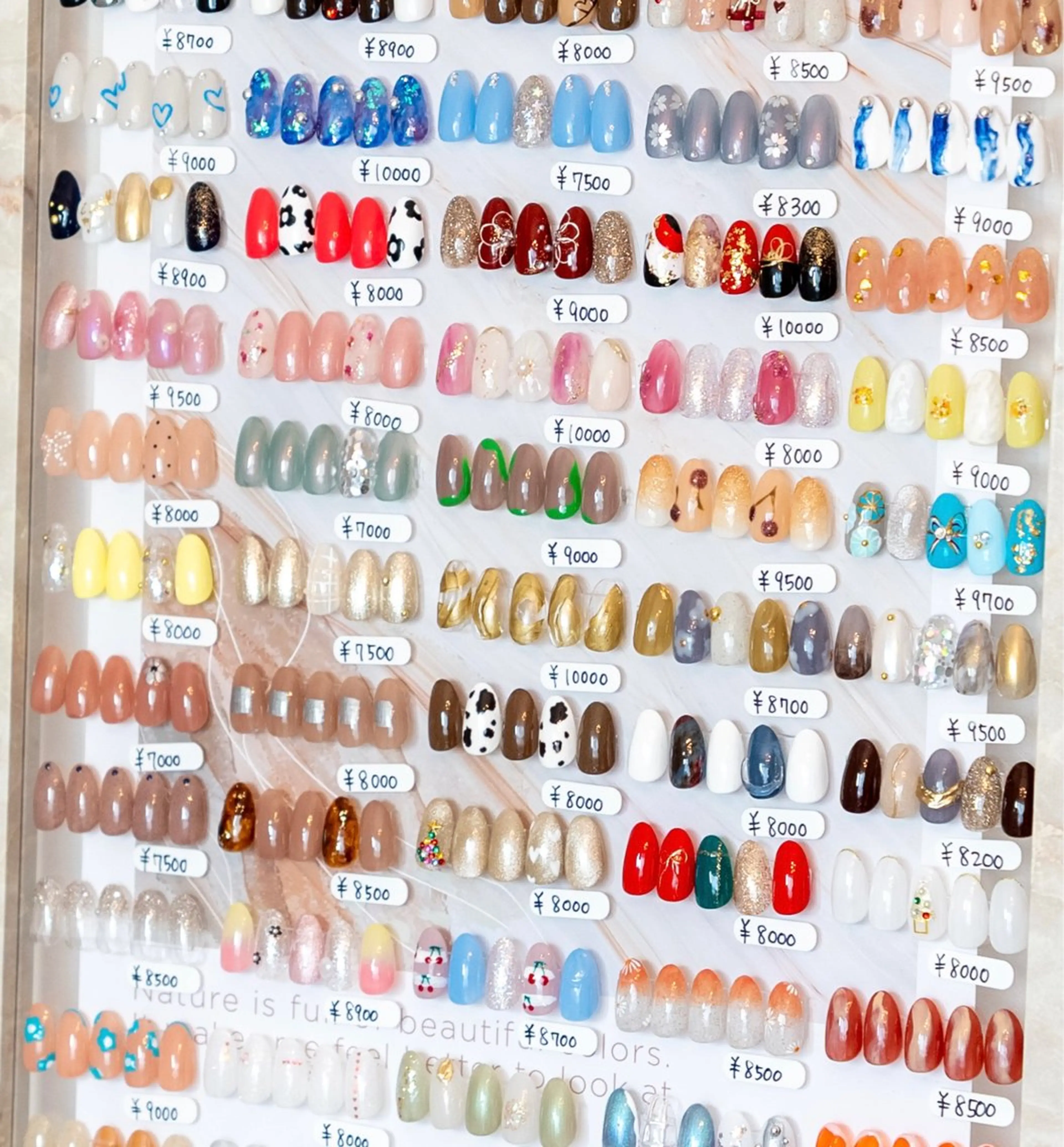 【123種類から選べる】定額デザイン🎵（オフなし）¥4500の写真