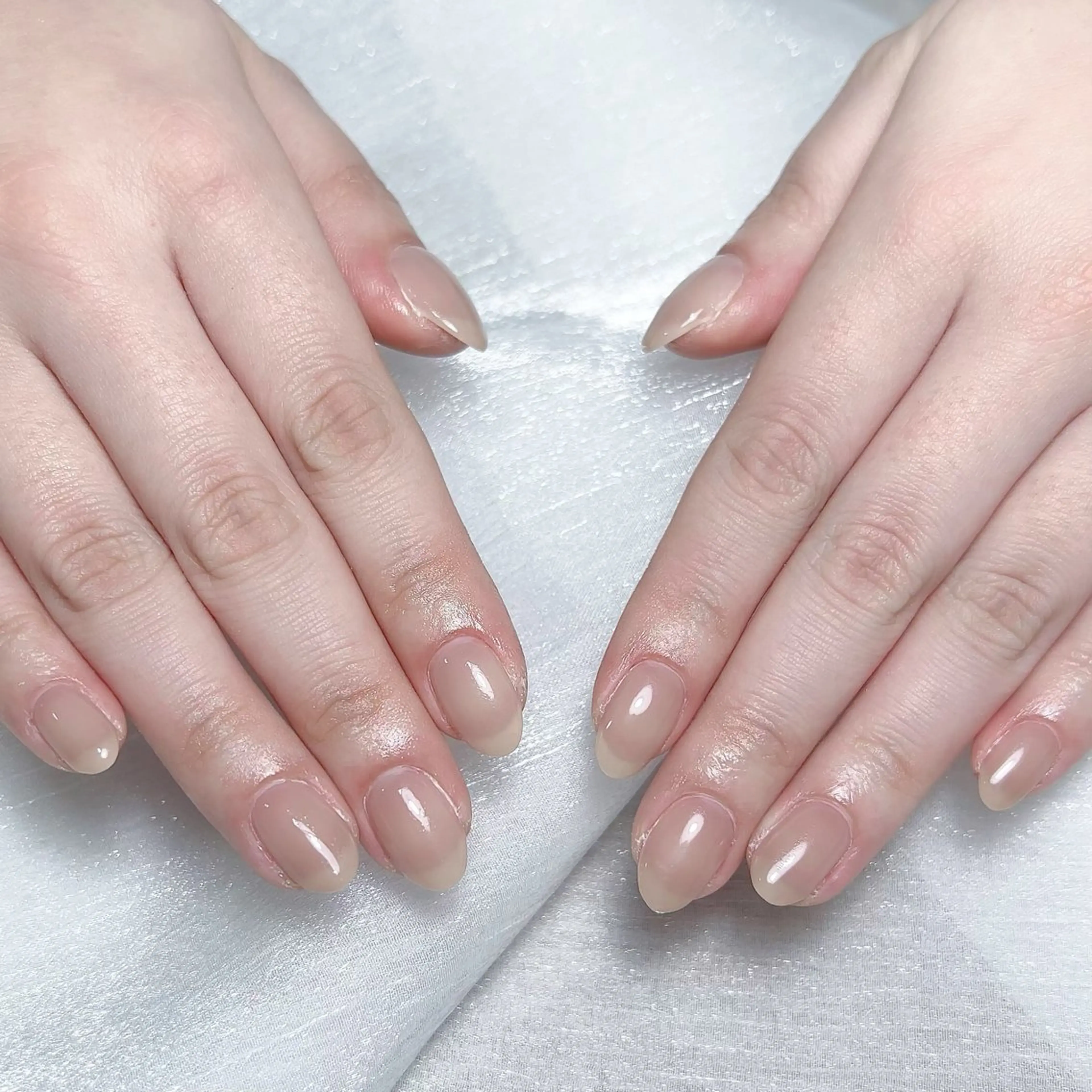 メンズ ネイル メンズ韓国風 アートネイル オーロラネイル ガーリー キラキラネイル ハンドネイル Nail salon 木にいるのネイルデザイン