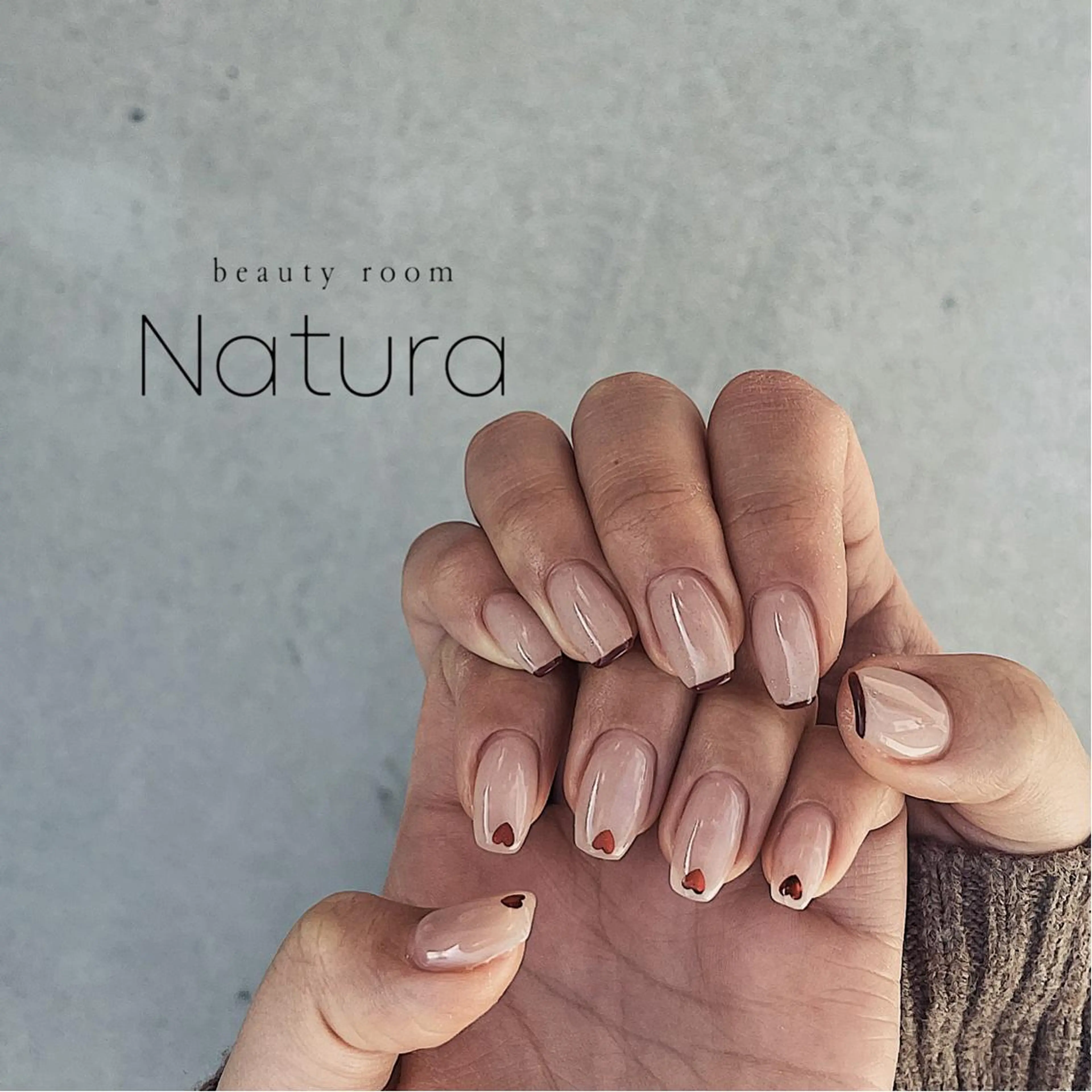 ネイル マツエク・マツパ アイブロウ ハンドネイル beautyroom Naturaのネイルデザイン