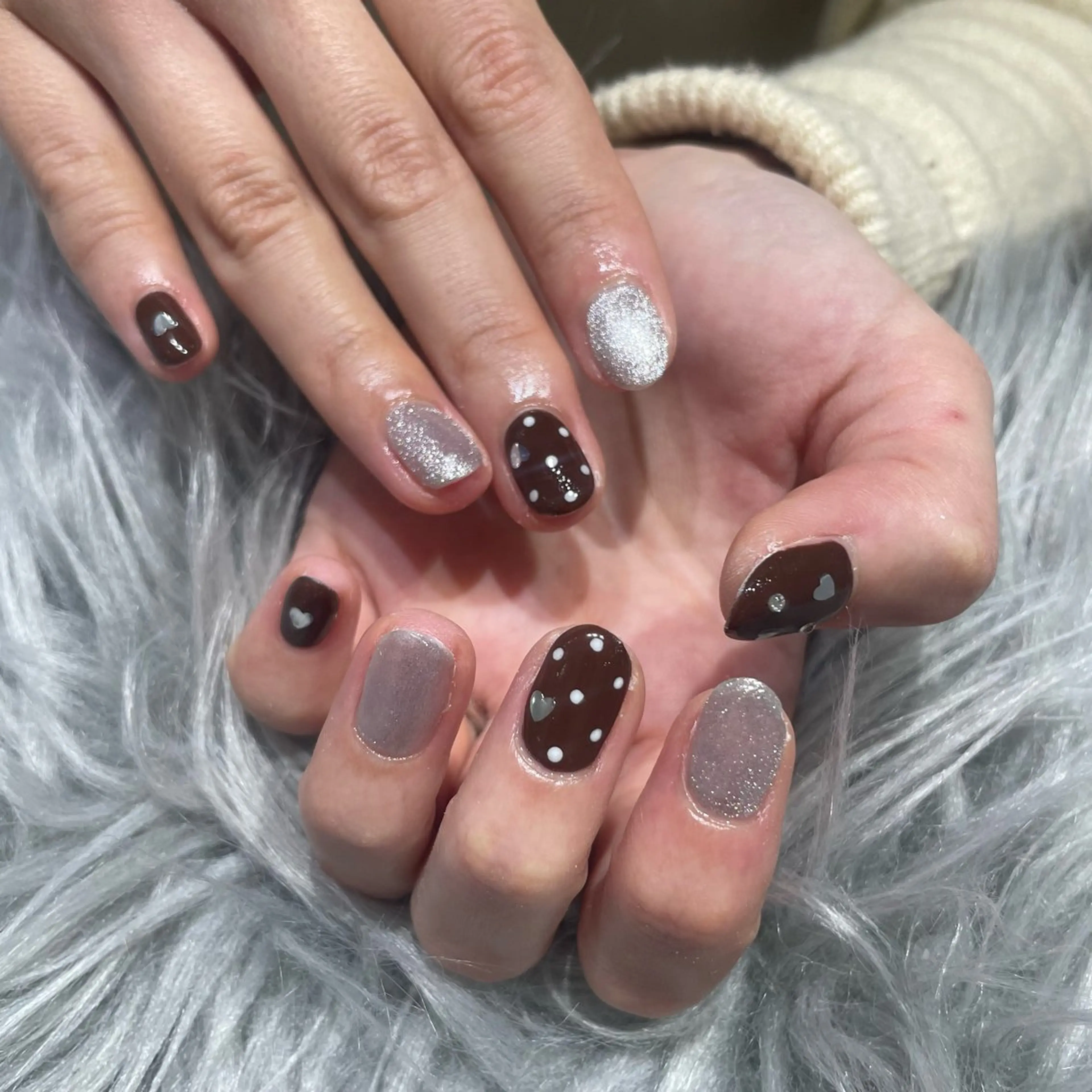 ネイル はあとねいる筑紫口店 Nahoのネイルデザイン