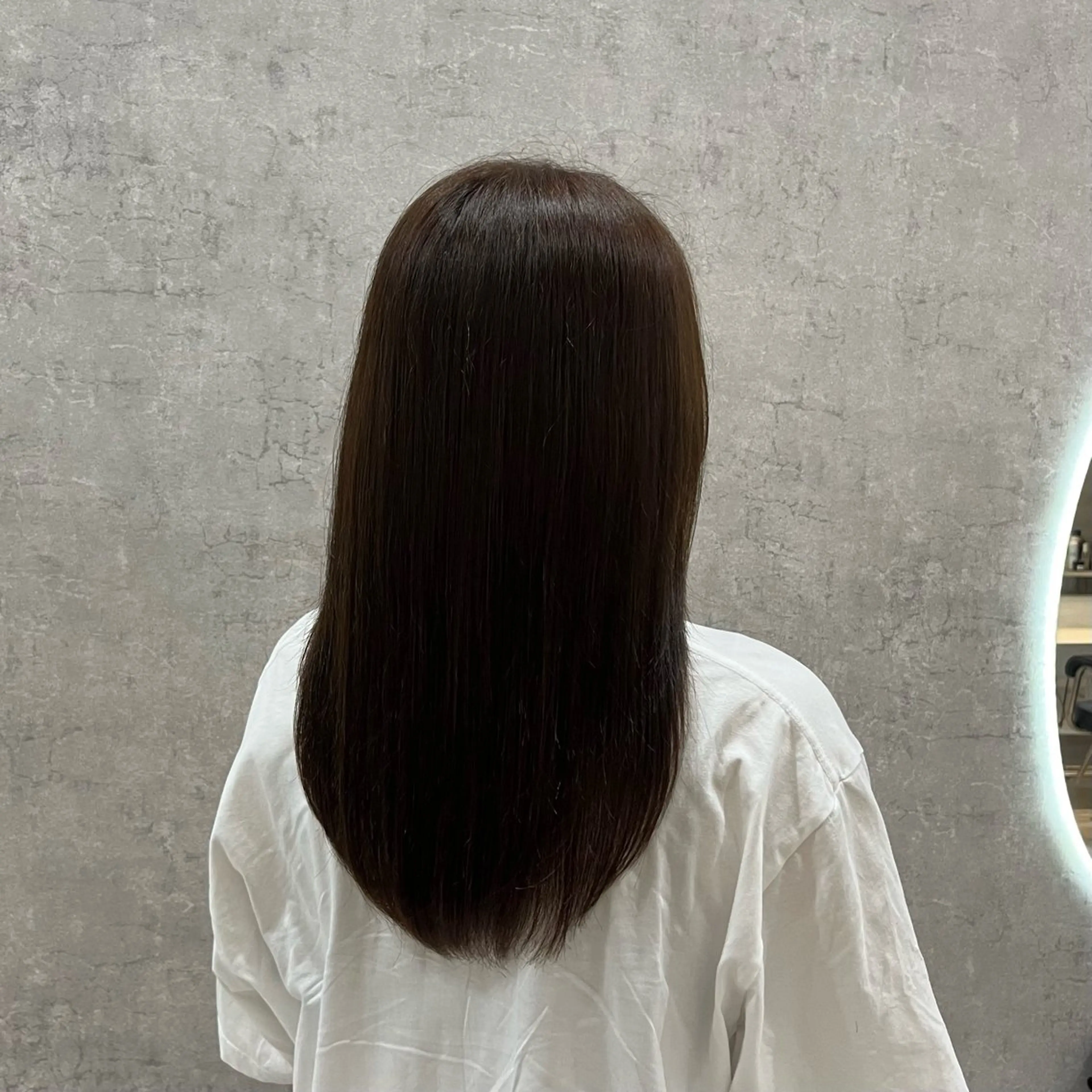 ロング カラー 中島 日菜のヘアスタイル