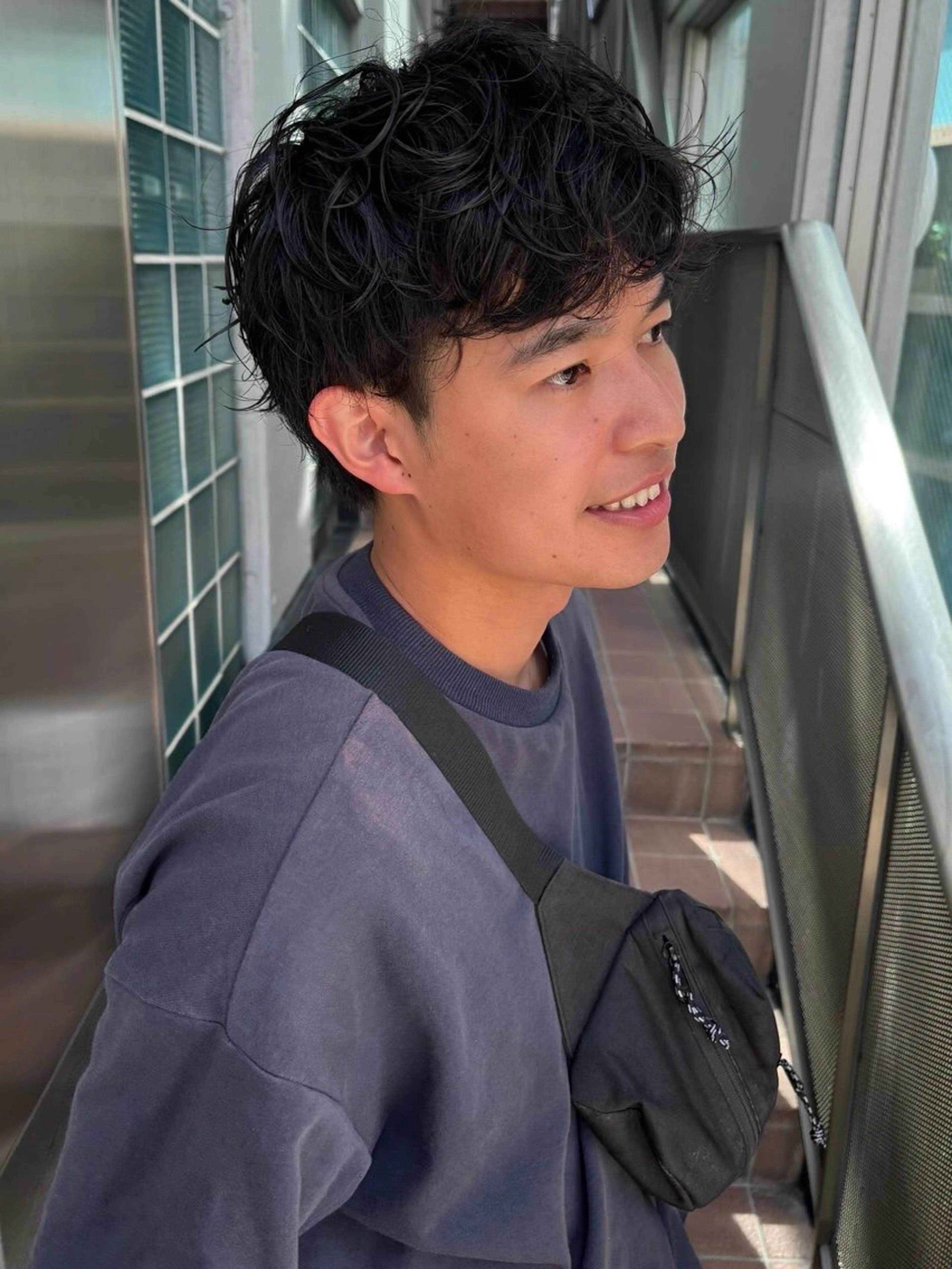 パーマ メンズ 池田理紗/ bob/メンズカットのヘアスタイル