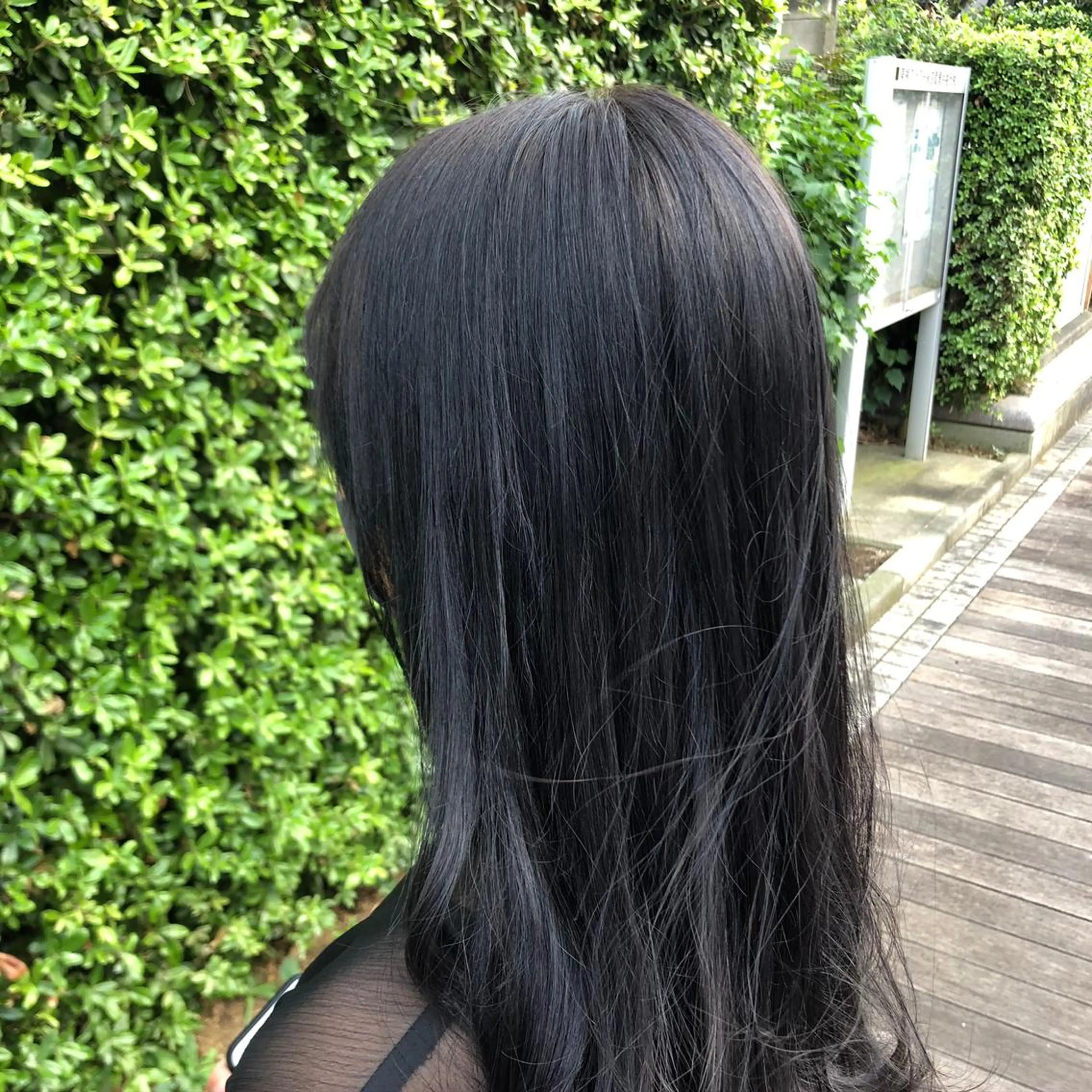 セミロング カラー ヘアアレンジ メンズ特化 水口湧太のヘアスタイル