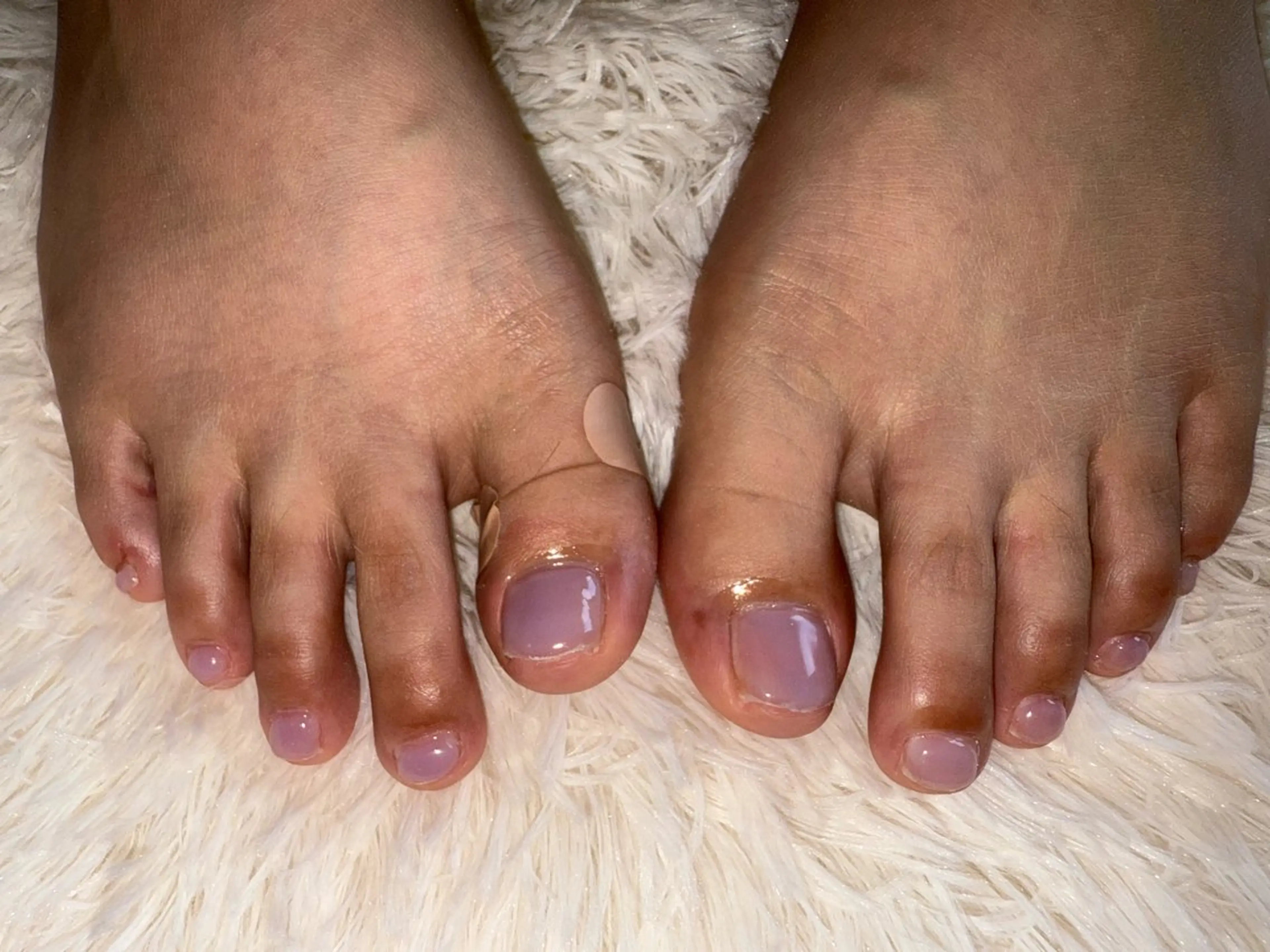 ネイル フットネイル ワンカラーネイル Giypsē amuruのネイルデザイン