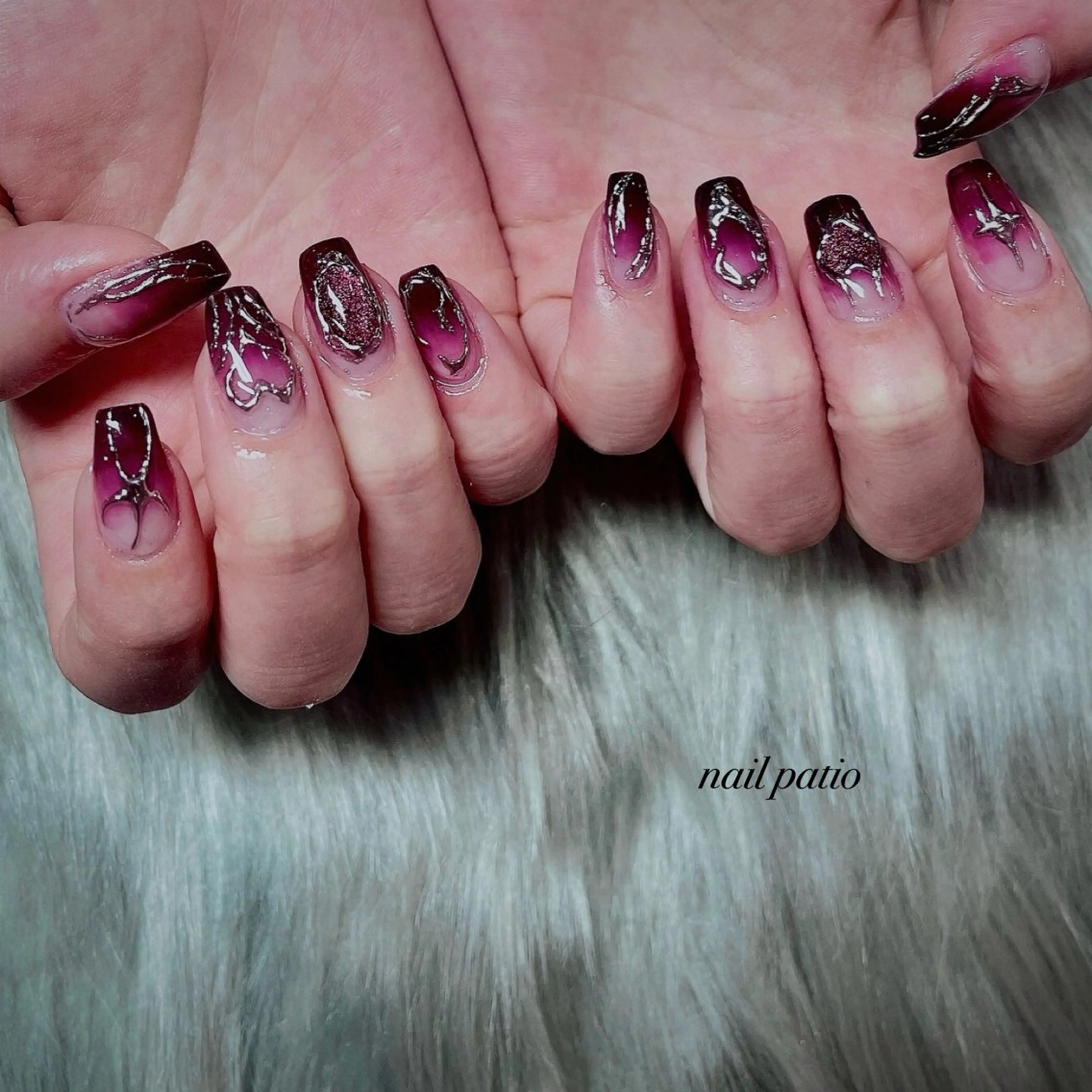 ネイル ハンドネイル nail patio 新越谷 yukiのネイルデザイン