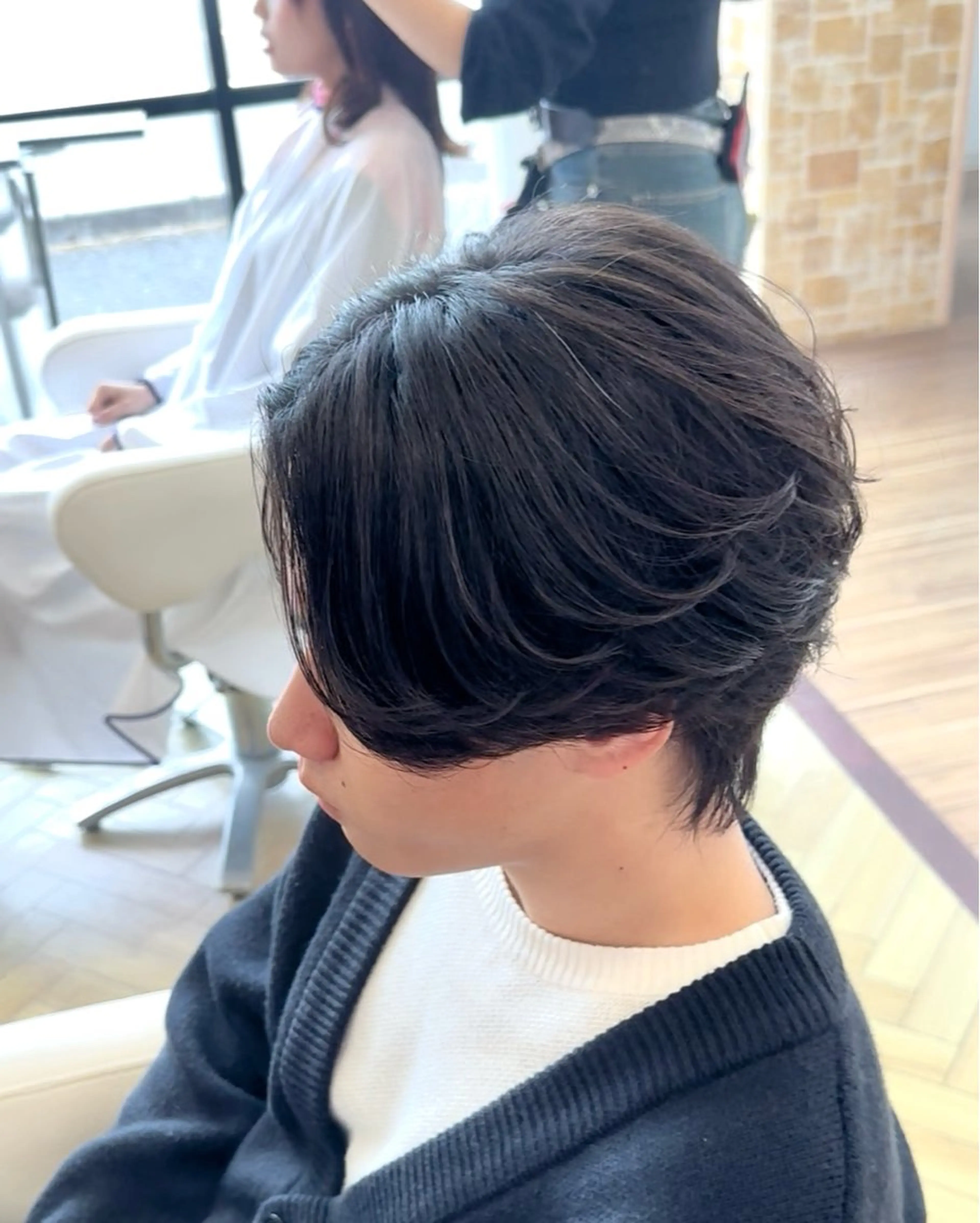 【🔥ミニモ学割4月5月6月7月限定🔥】似合わせモテ髪カット+眉カットの写真