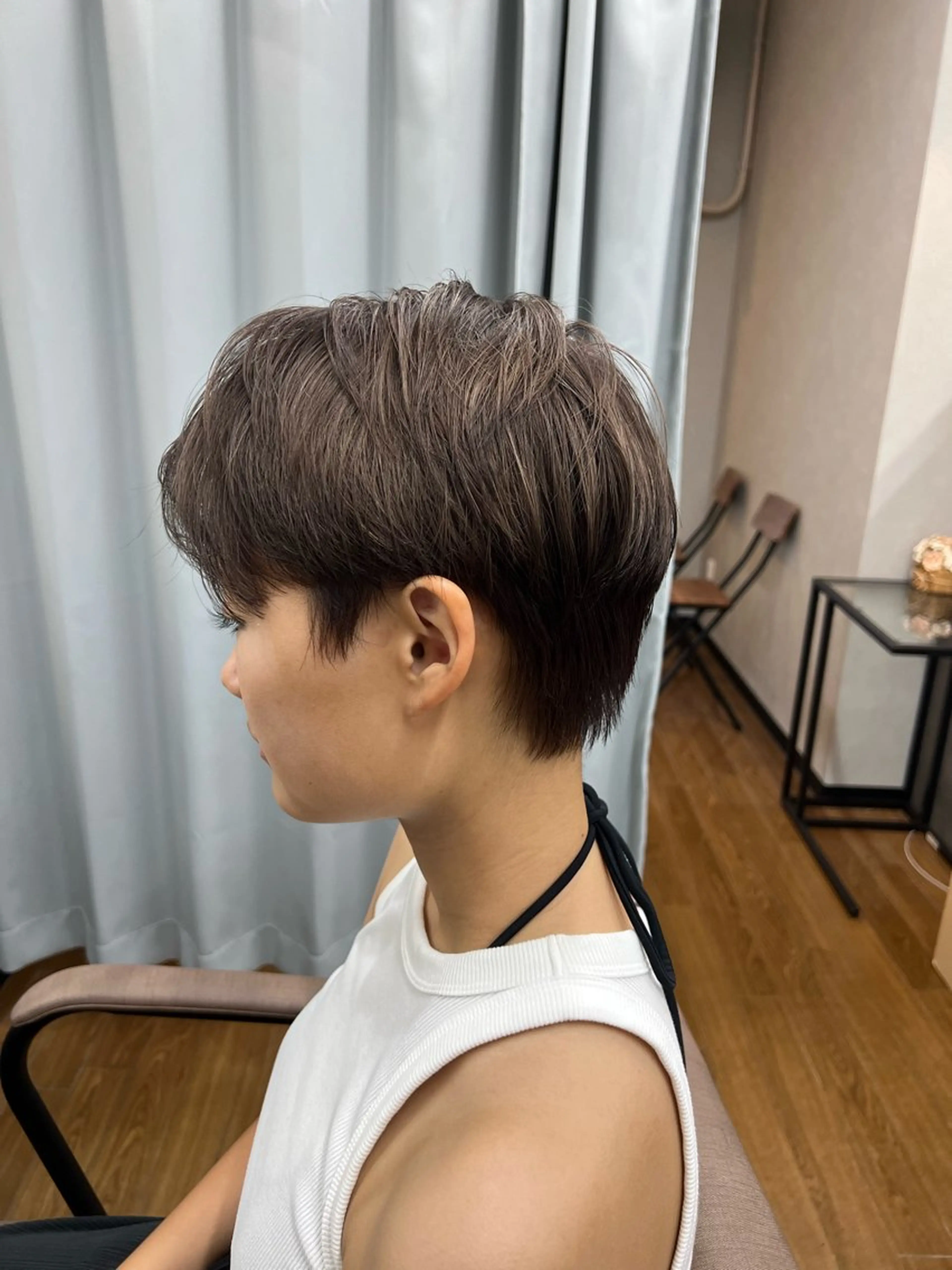 ショート ヘアカラー トリートメント TELA HAIR 幕張本郷店 千尋のヘアスタイル
