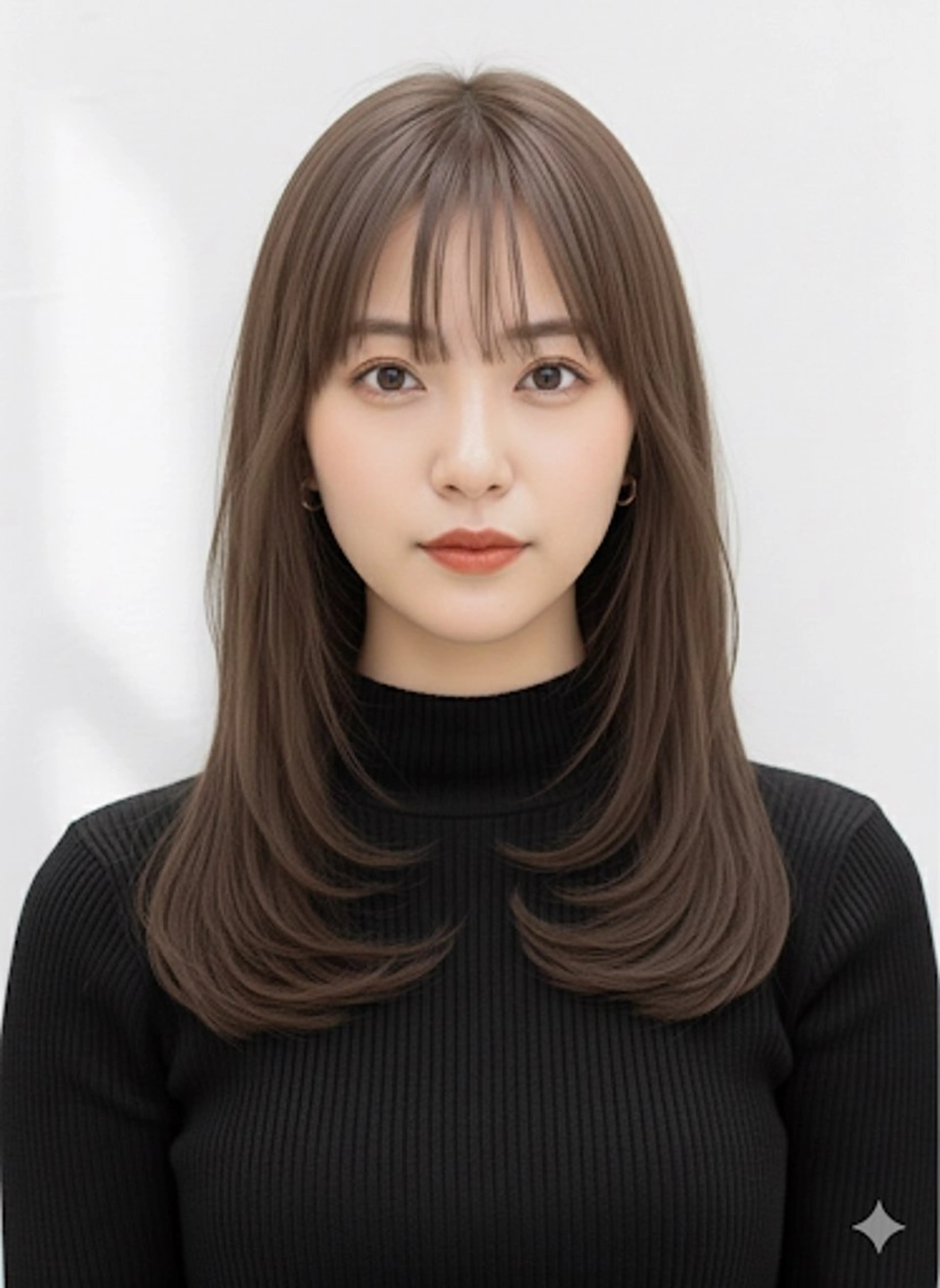 ロング レイヤーカット 梅田/白髪ぼかし Maiのヘアスタイル