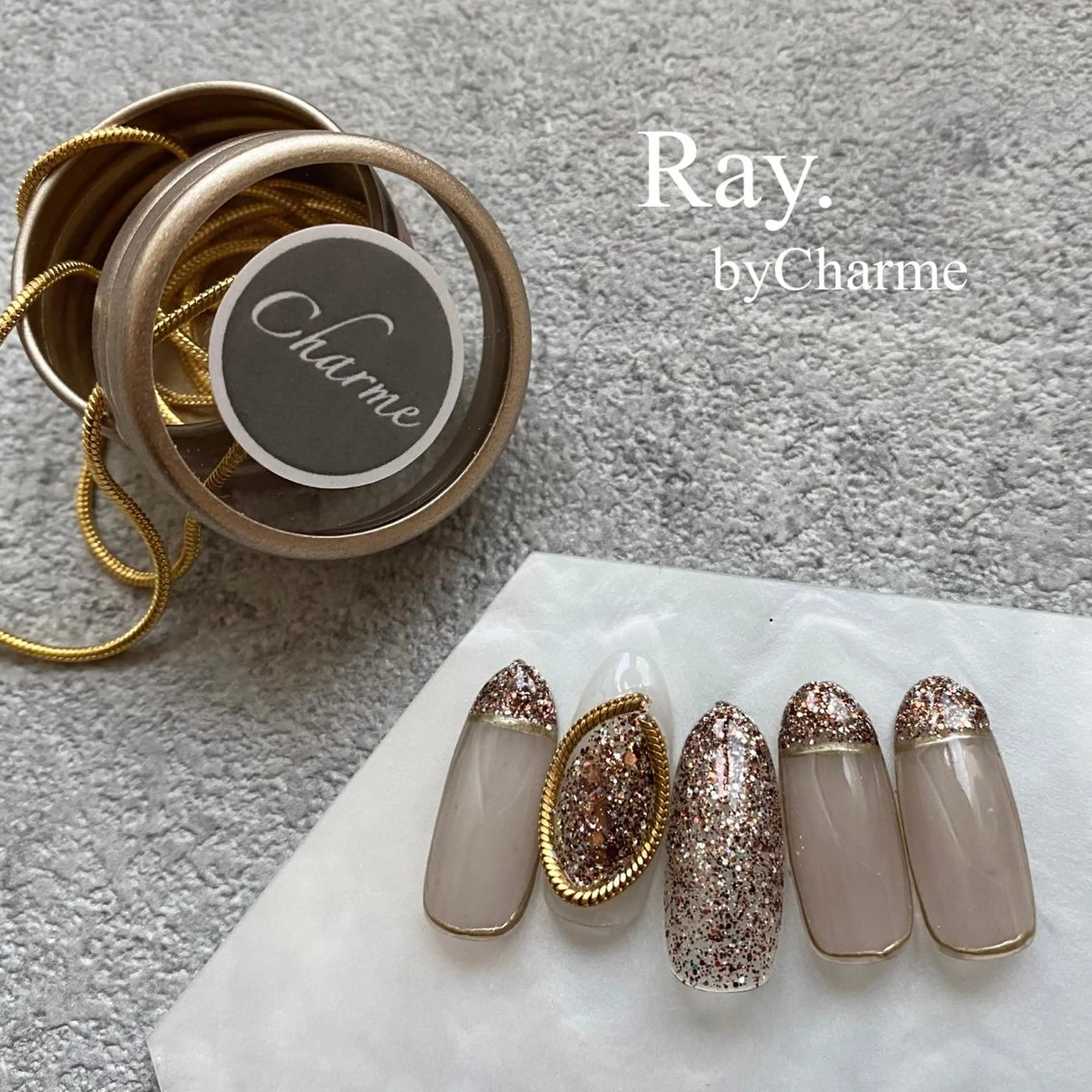 ネイル Ray. ／綺麗目ニュアンスのネイルデザイン