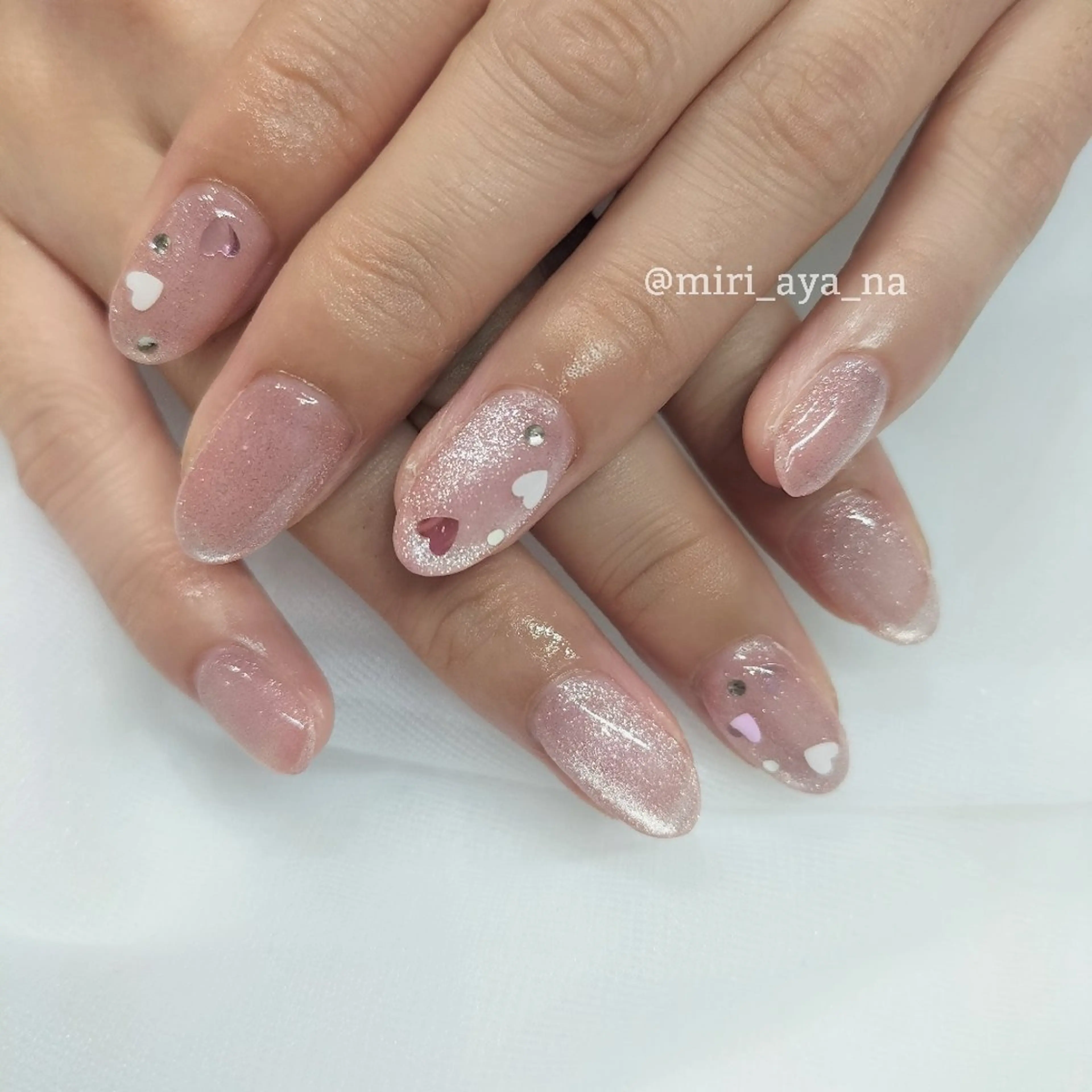 ネイル ハンドネイル 新宿代々木/ちゅるん キレイめ/miriのネイルデザイン