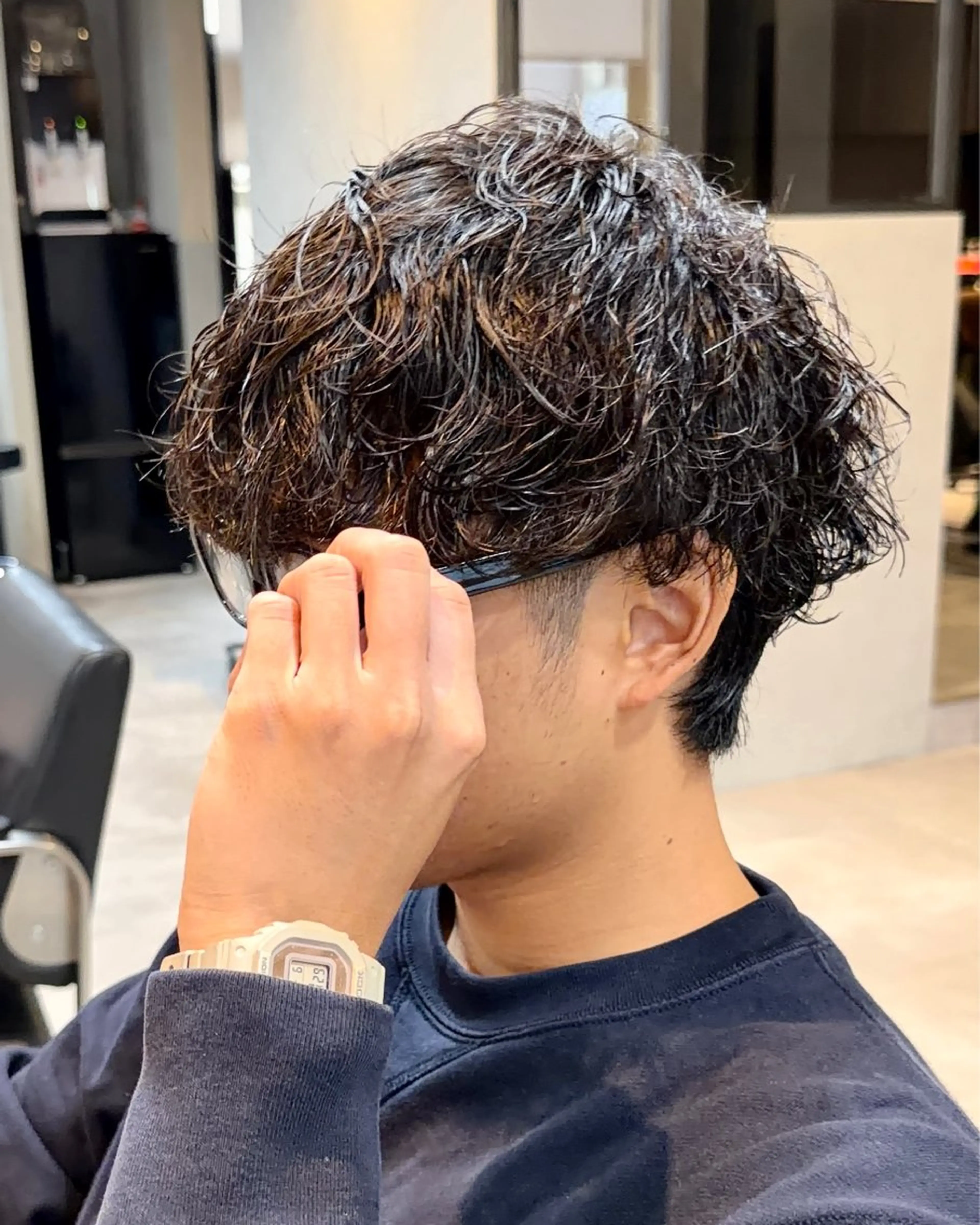 メンズカット+ヘッドスパ5分の写真