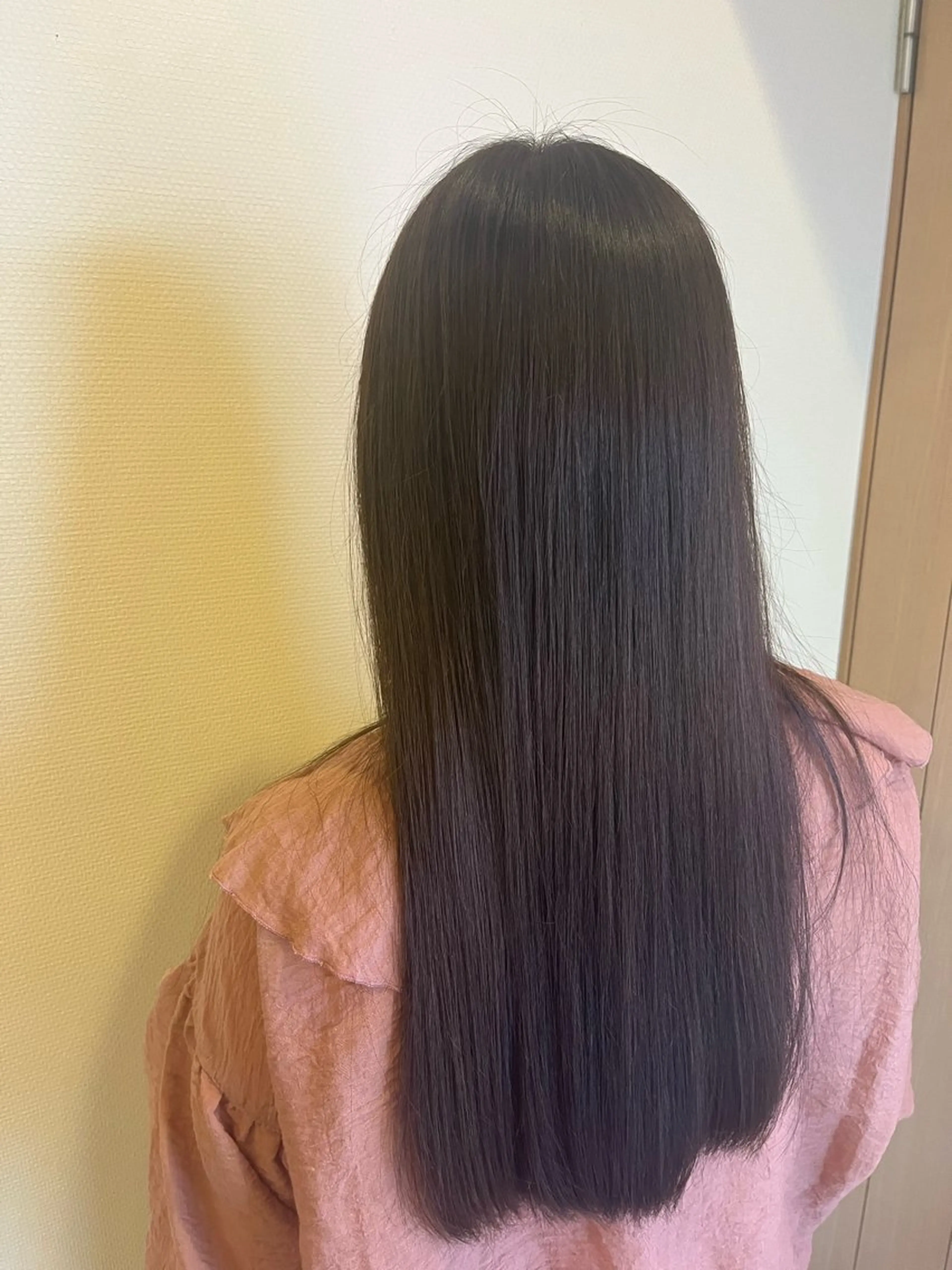 ロング 縮毛矯正 西田 早輝子🍊のヘアスタイル