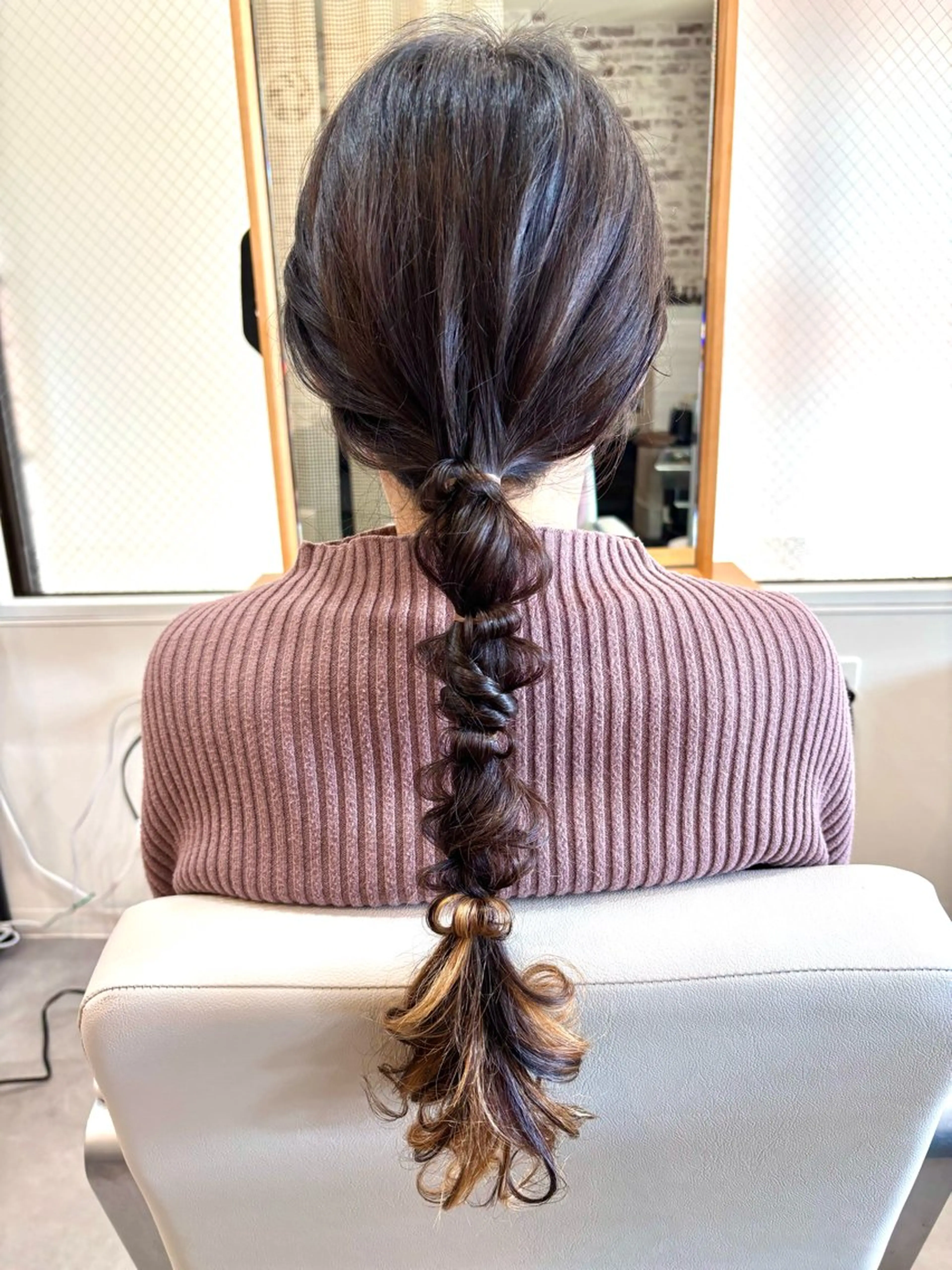 ロング rinrin 天文館のヘアスタイル