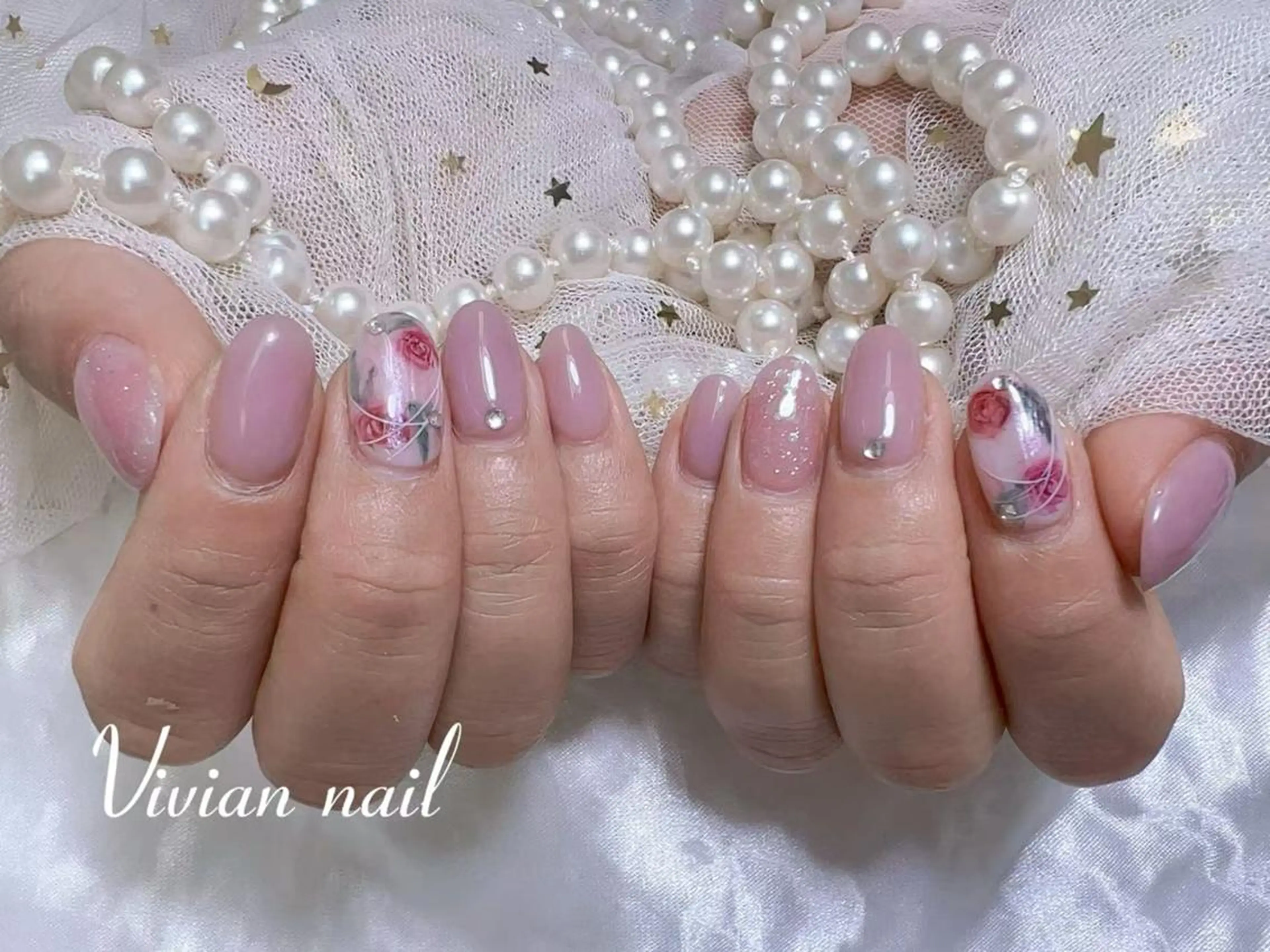 ネイル VIVIAN エイのネイルデザイン