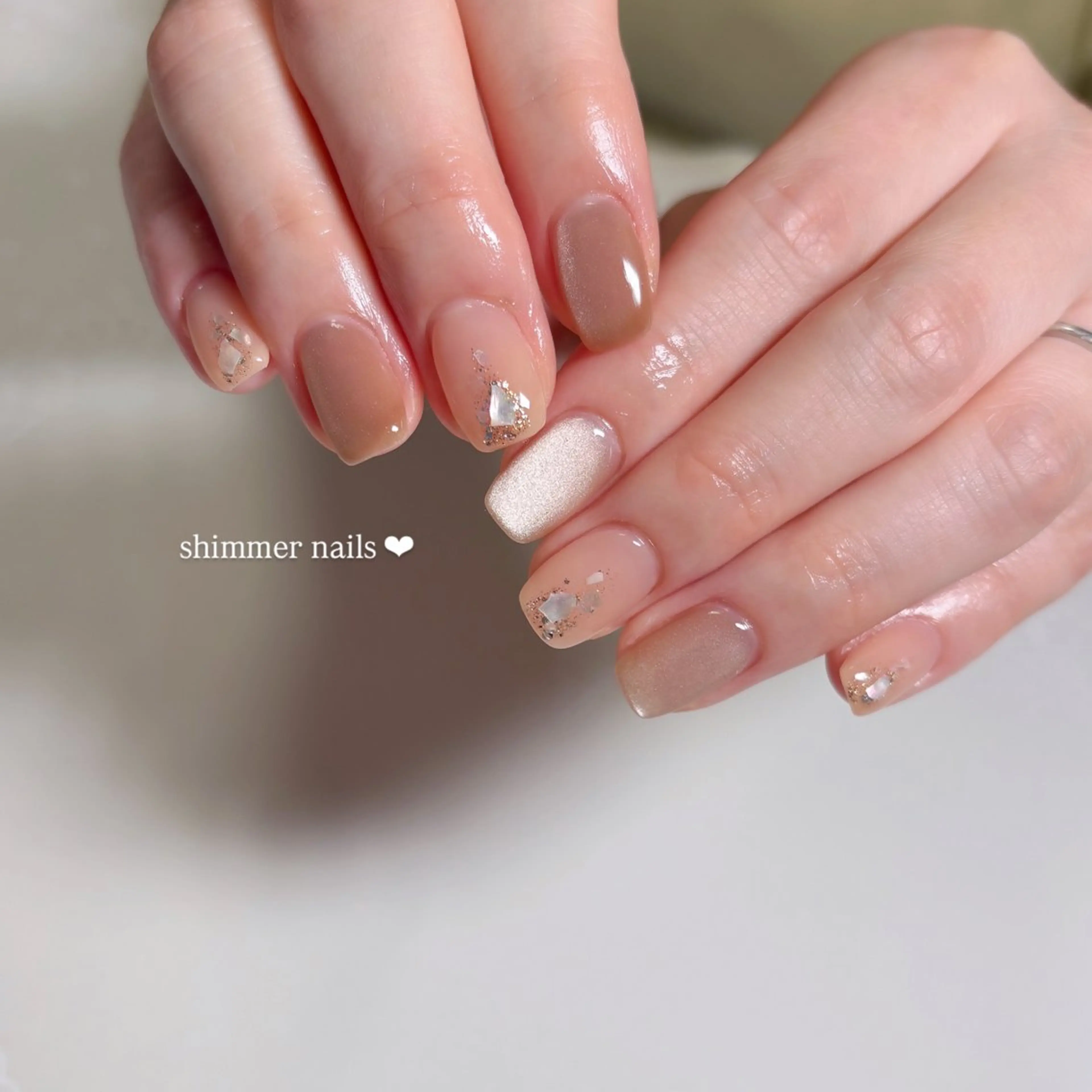 ネイル shimmer nailsのネイルデザイン