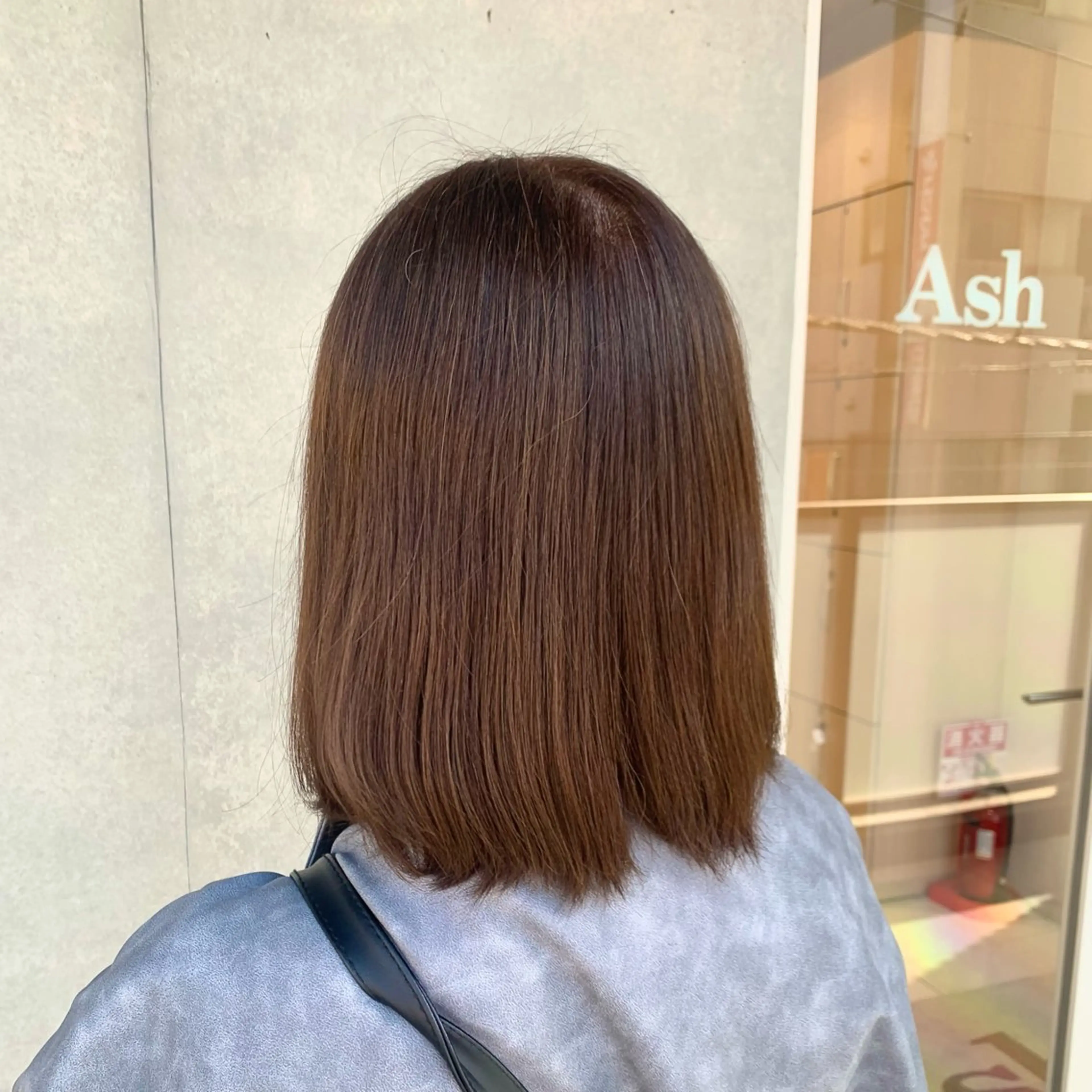 カラー 遠藤姫花 𝒂𝒔𝒉草加𓂃のヘアスタイル