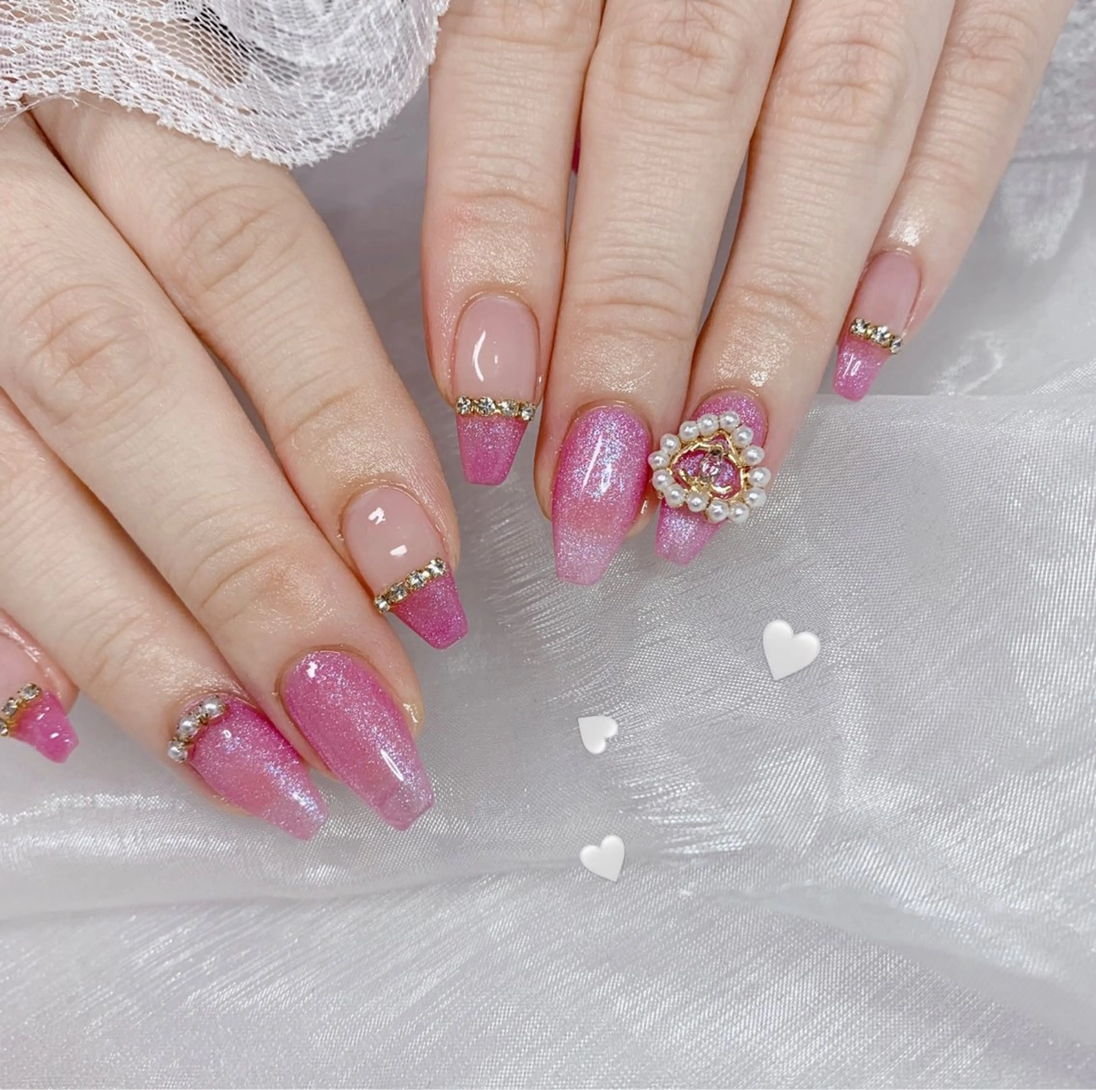 ネイル ハンドネイル La neige* yuki 🐩🌙のネイルデザイン