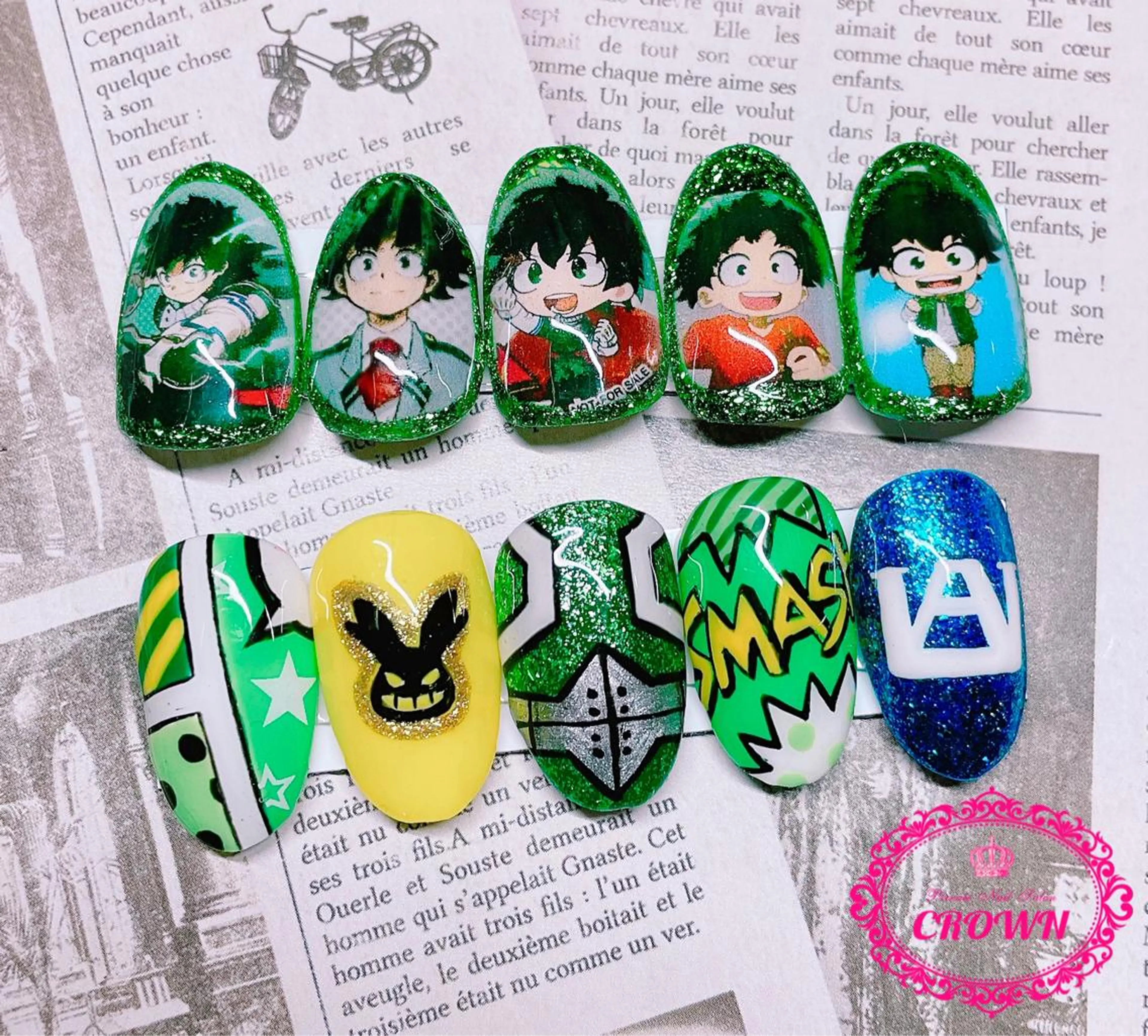 ネイル CROWN プライベートサロンのネイルデザイン