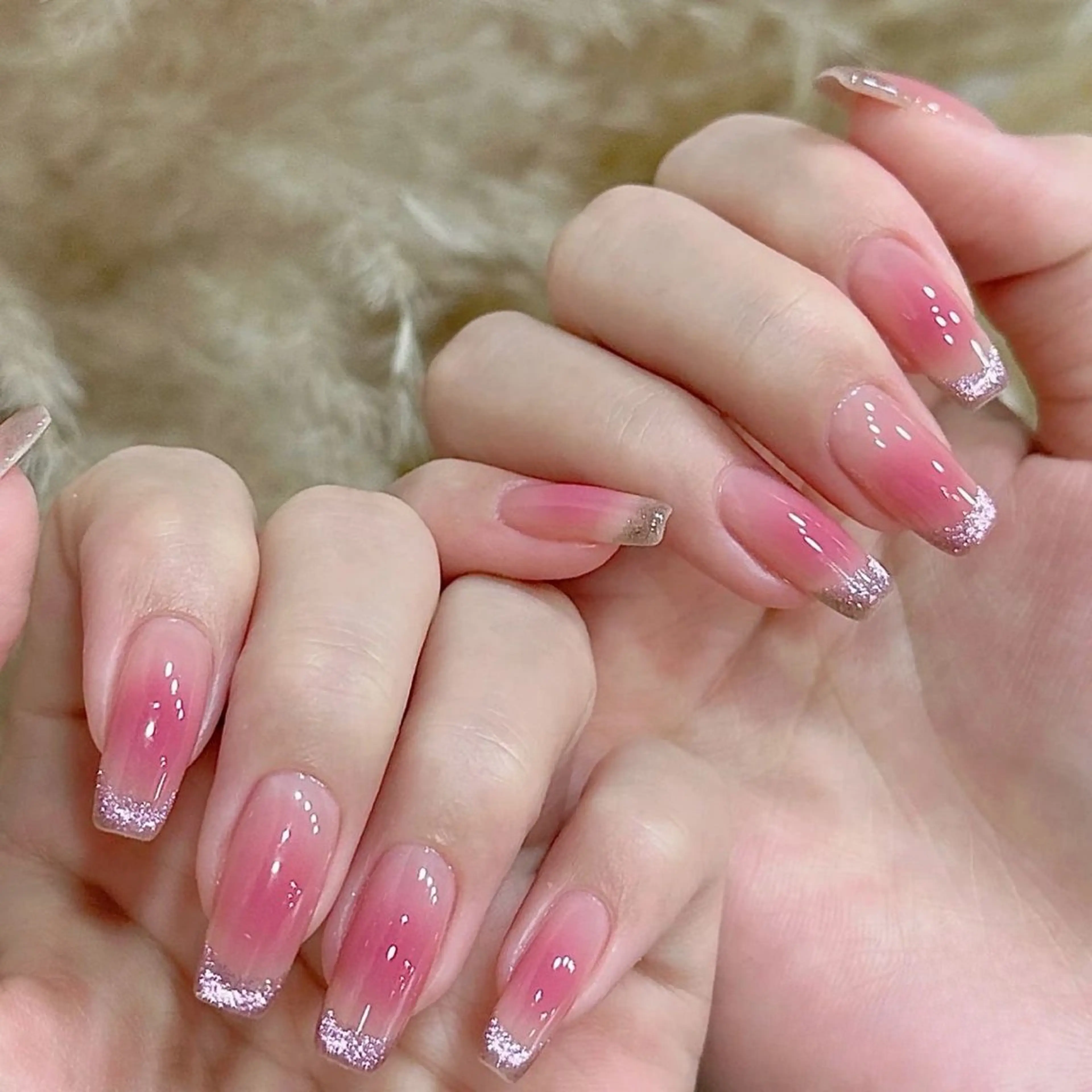 ネイル チークネイル フットネイル フレンチネイル グラデーション 韓国ネイル Yuki nail staffのネイルデザイン
