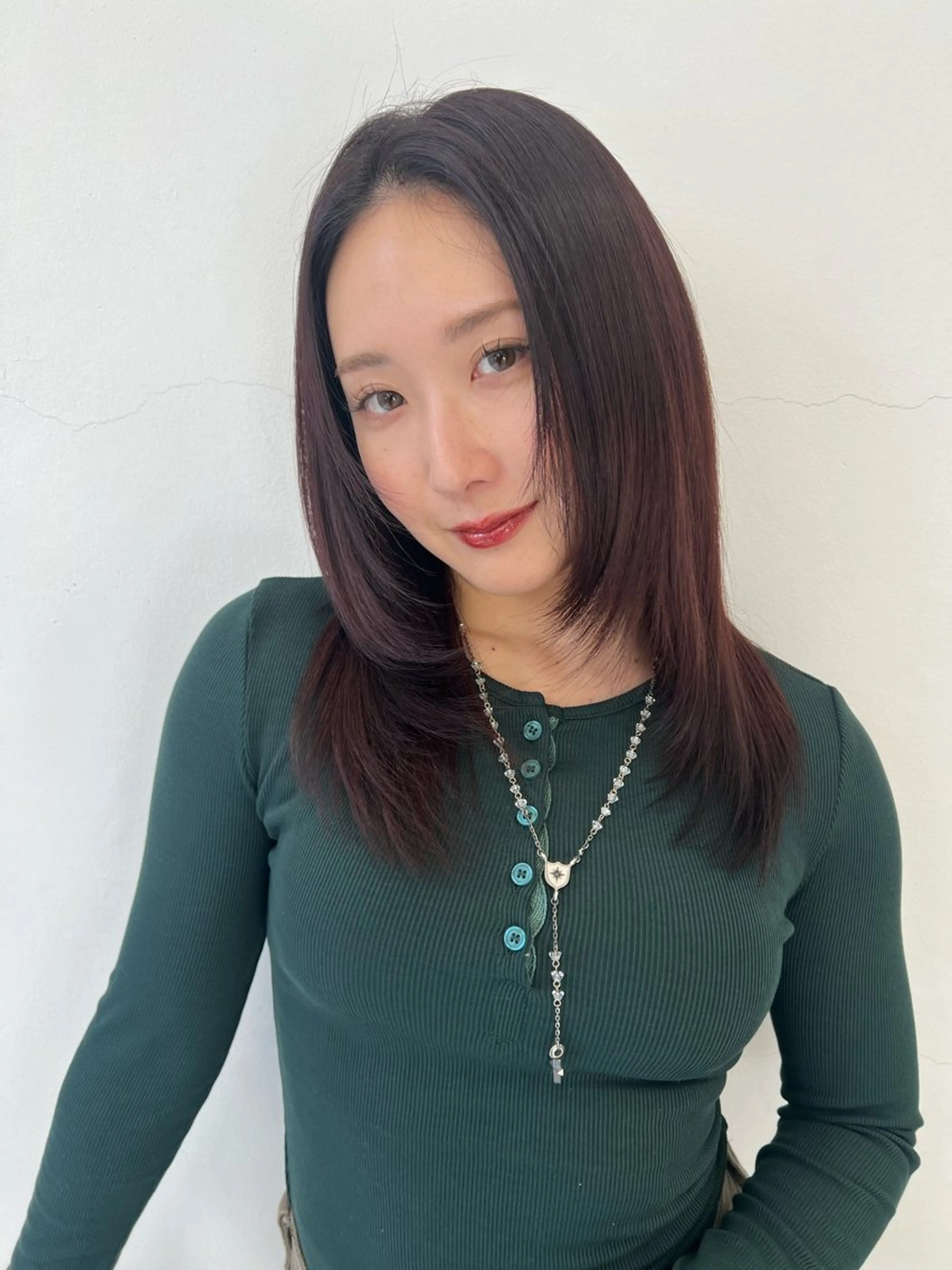 ミディアム カラー カット ヘアカラー トリートメント HARU//原宿🤍 リピート率NO.1のヘアスタイル