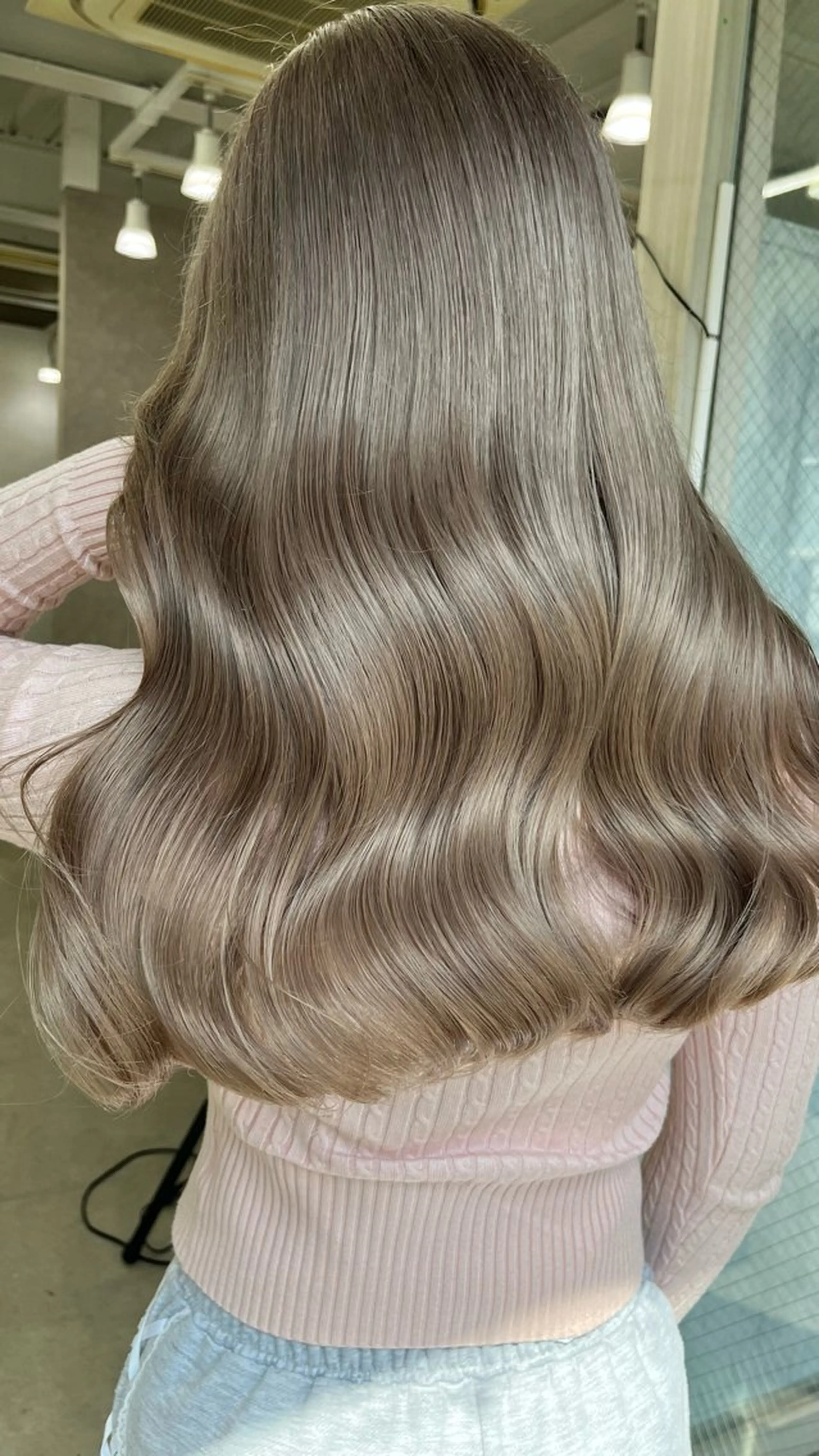 ロング ヘアカラー 中道 晶のヘアスタイル