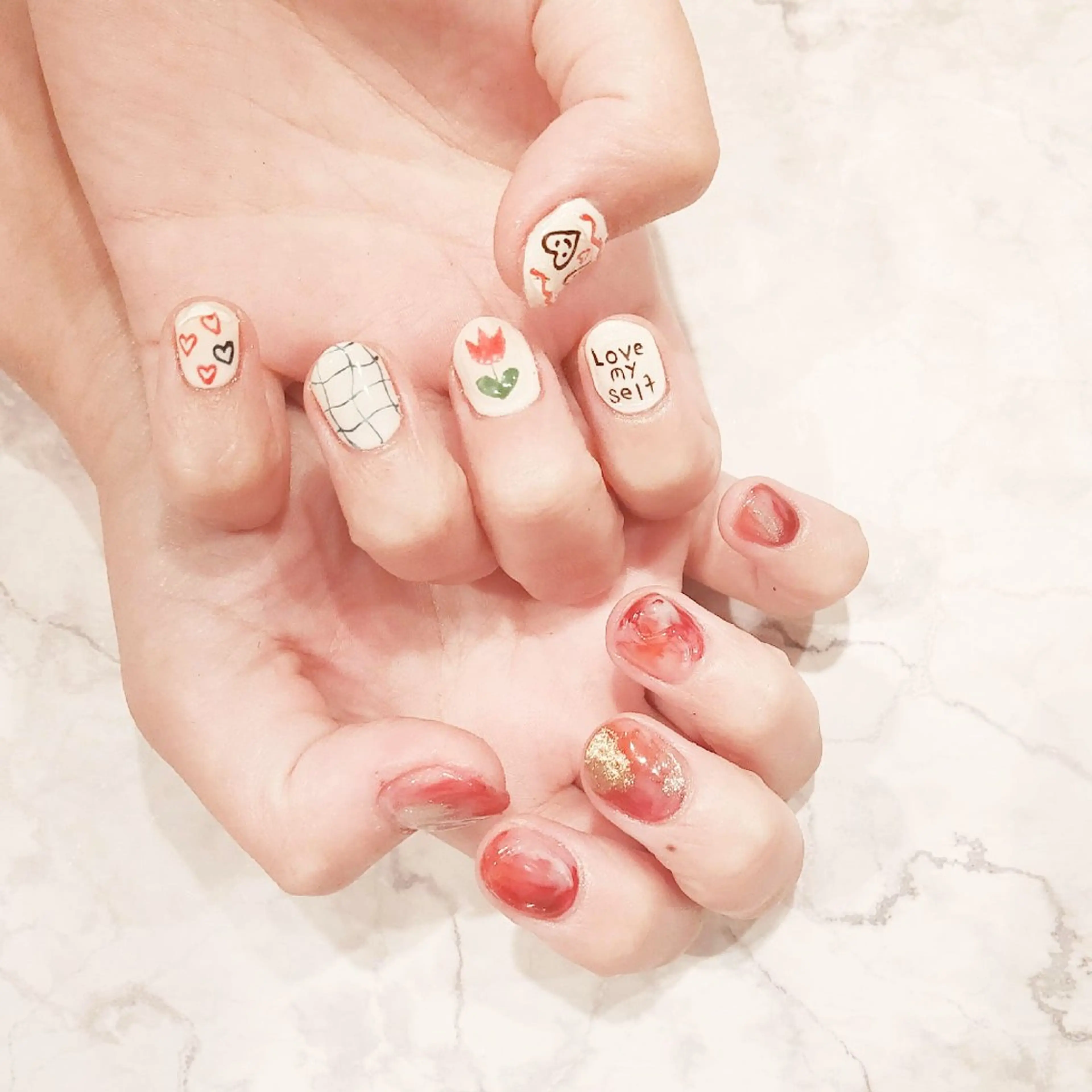 ネイル ハンドネイル ハンドケア private nailsalonのネイルデザイン