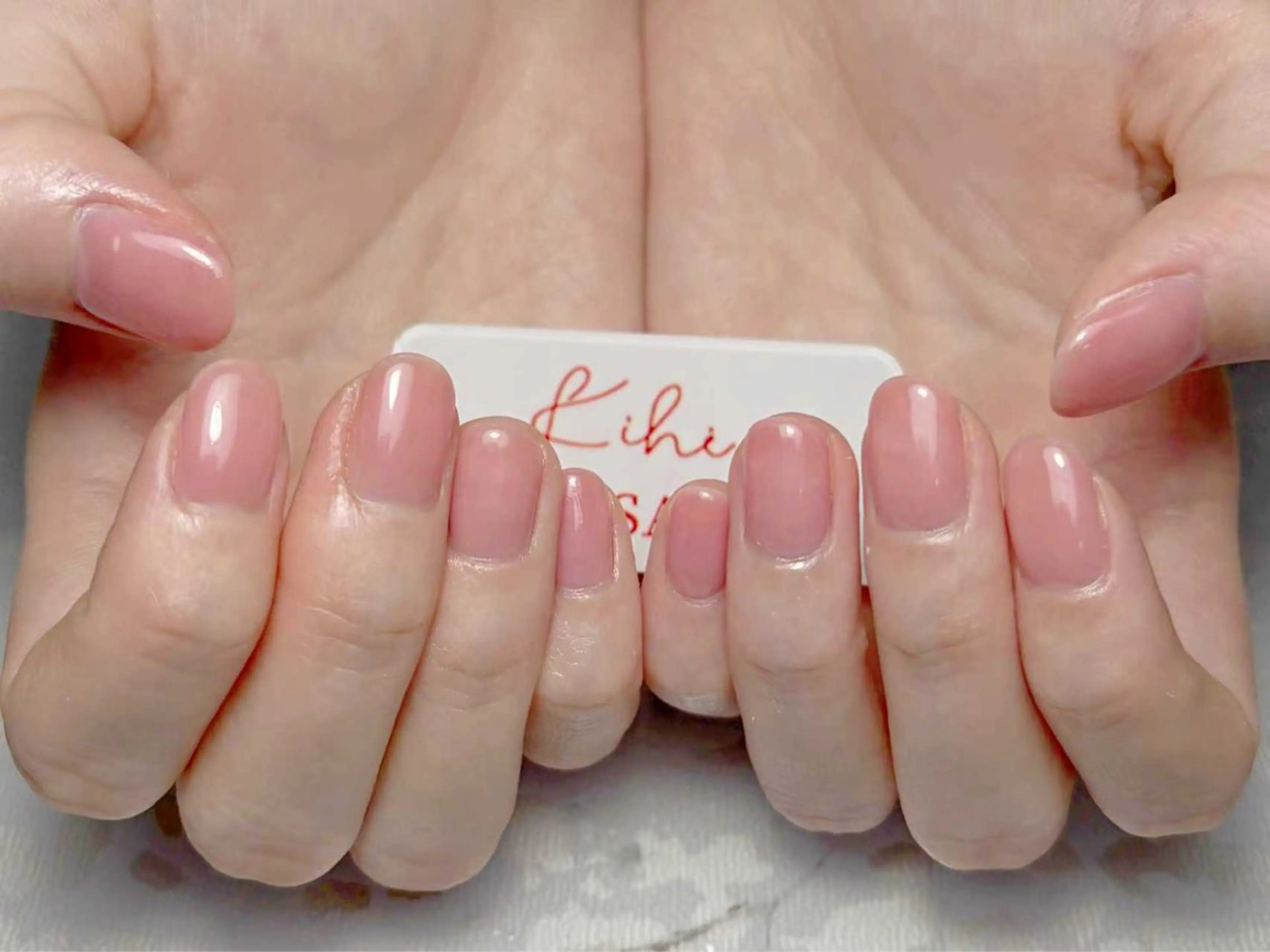 ネイル アートネイル フレンチネイル ジェルネイル グラデーション 韓国ネイル ハンドネイル ハンドケア さくら💮💮 【オフ無料】のネイルデザイン