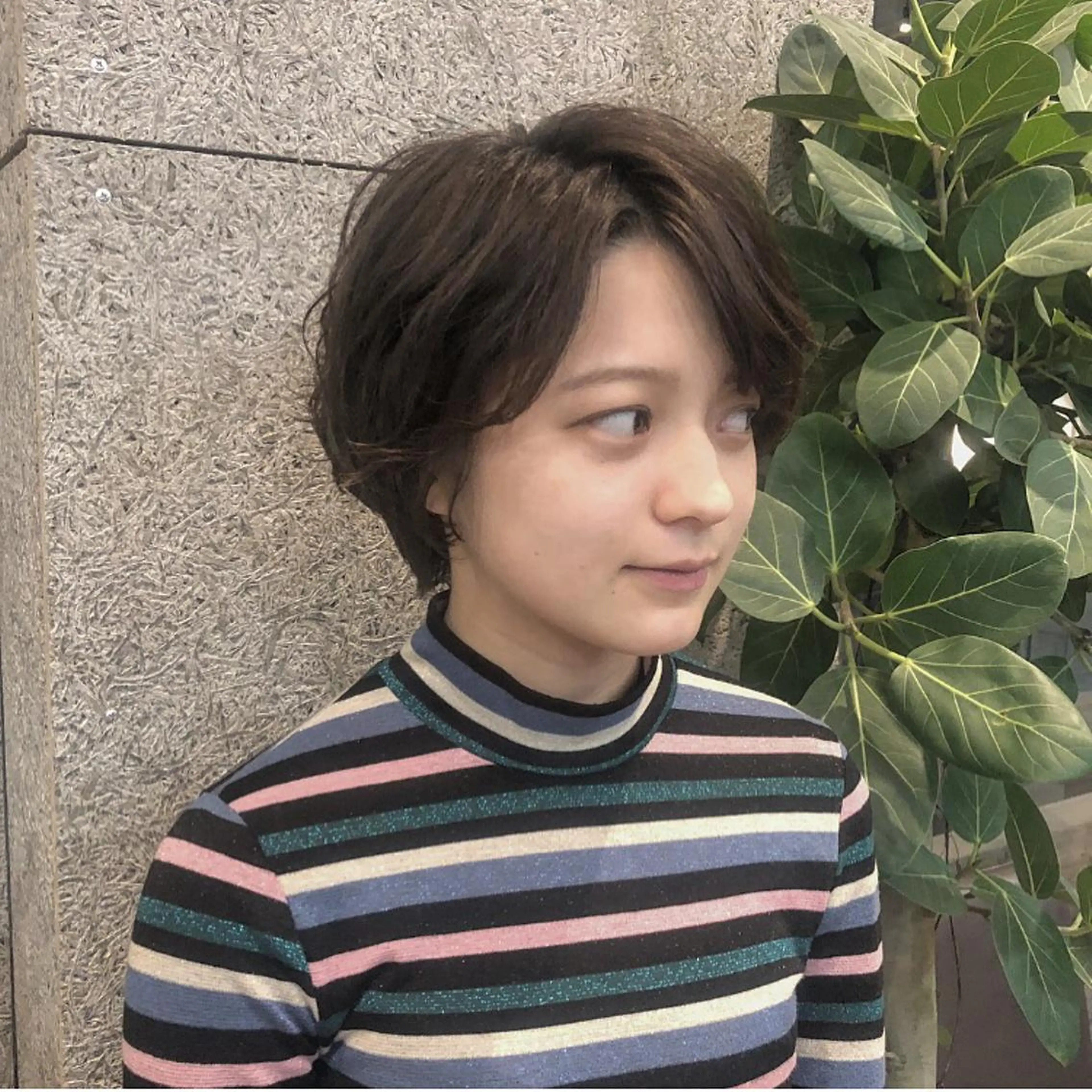 ショート パーマ ショートヘア カトウ ユウカのヘアスタイル