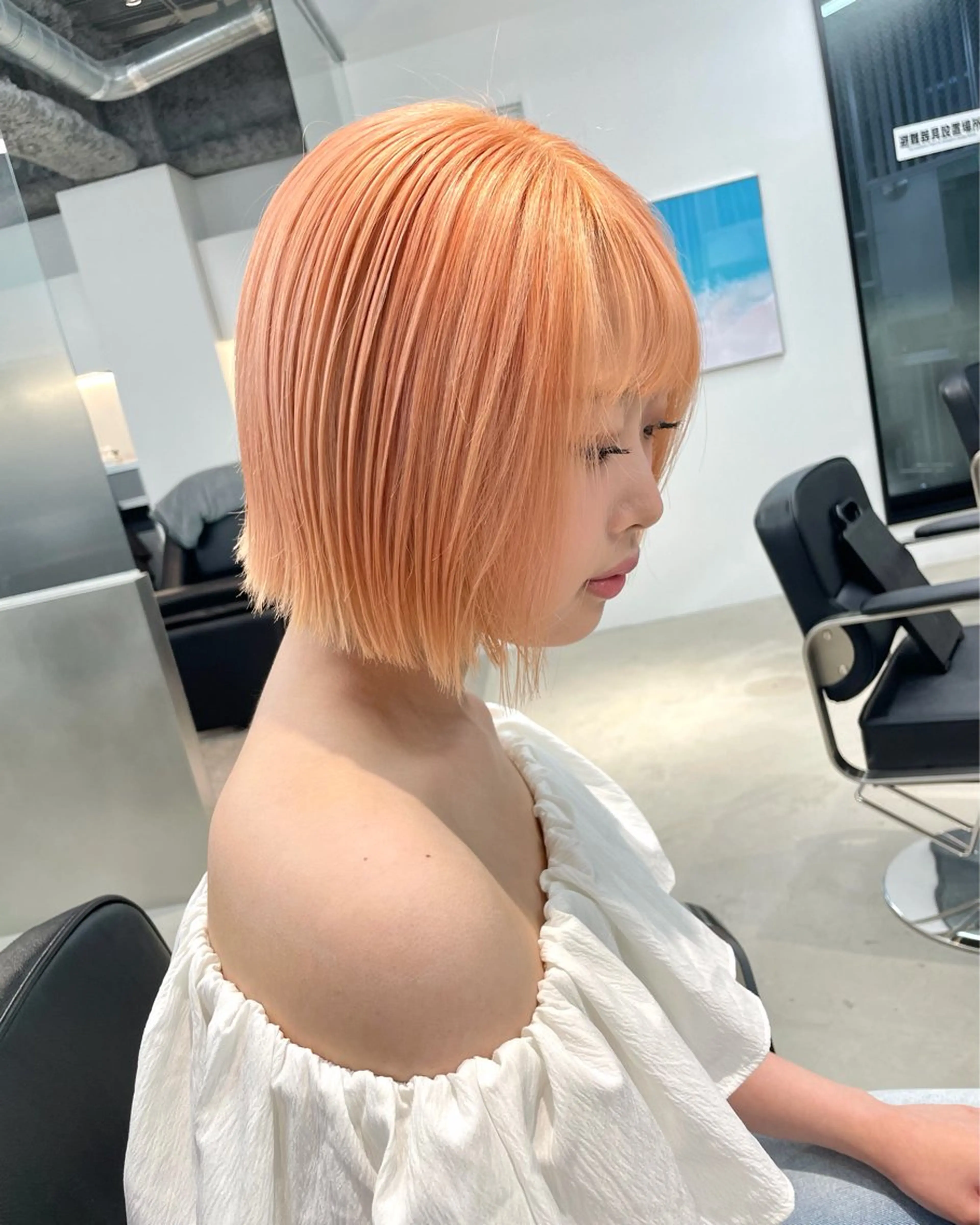 ショート ブリーチ特化🎖️ピ ンクカラー高橋さやかのヘアスタイル
