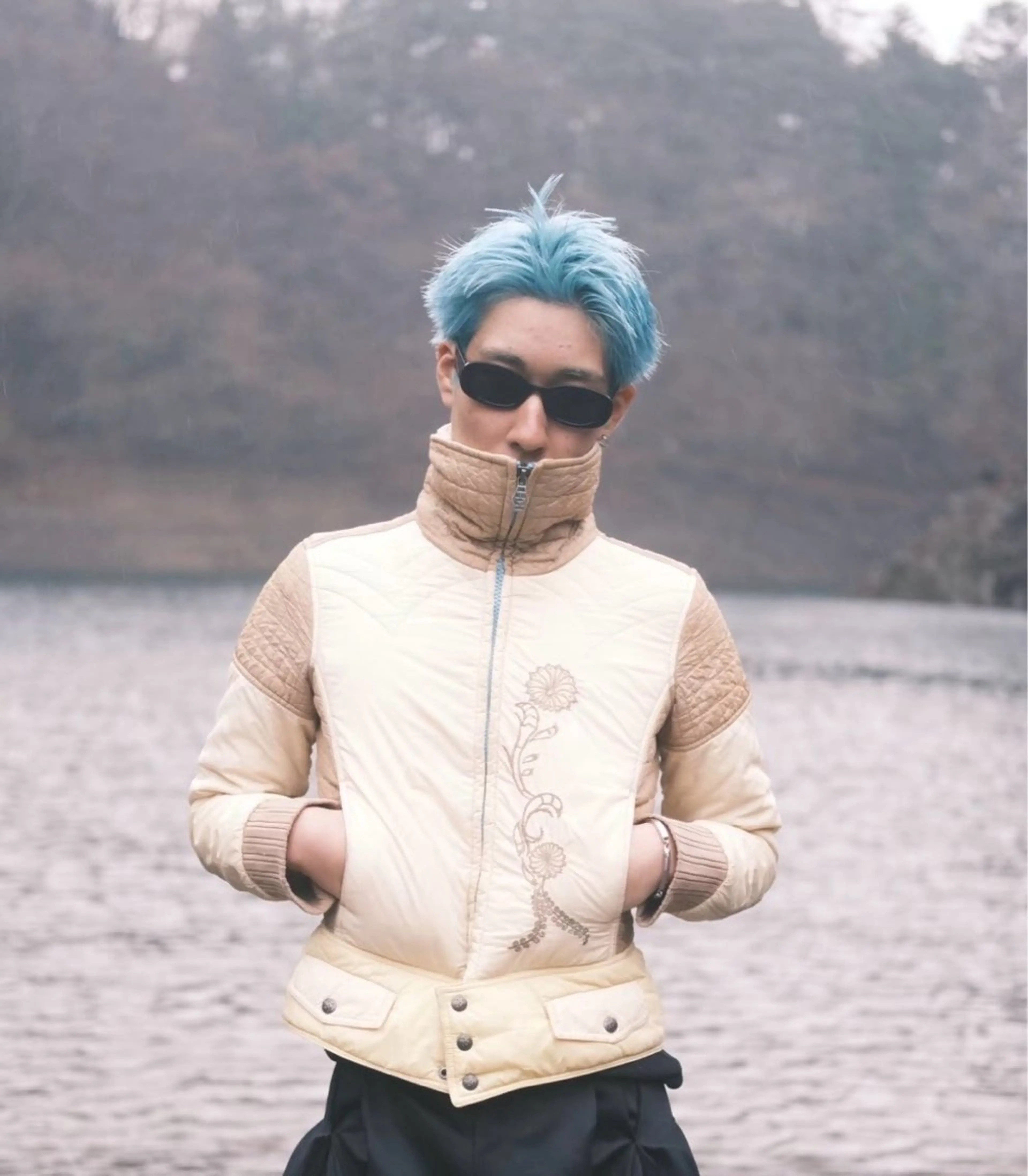 ショート カラー メンズ ハイトーン特化/渋谷 ⚡️コースケ⚡️のヘアスタイル