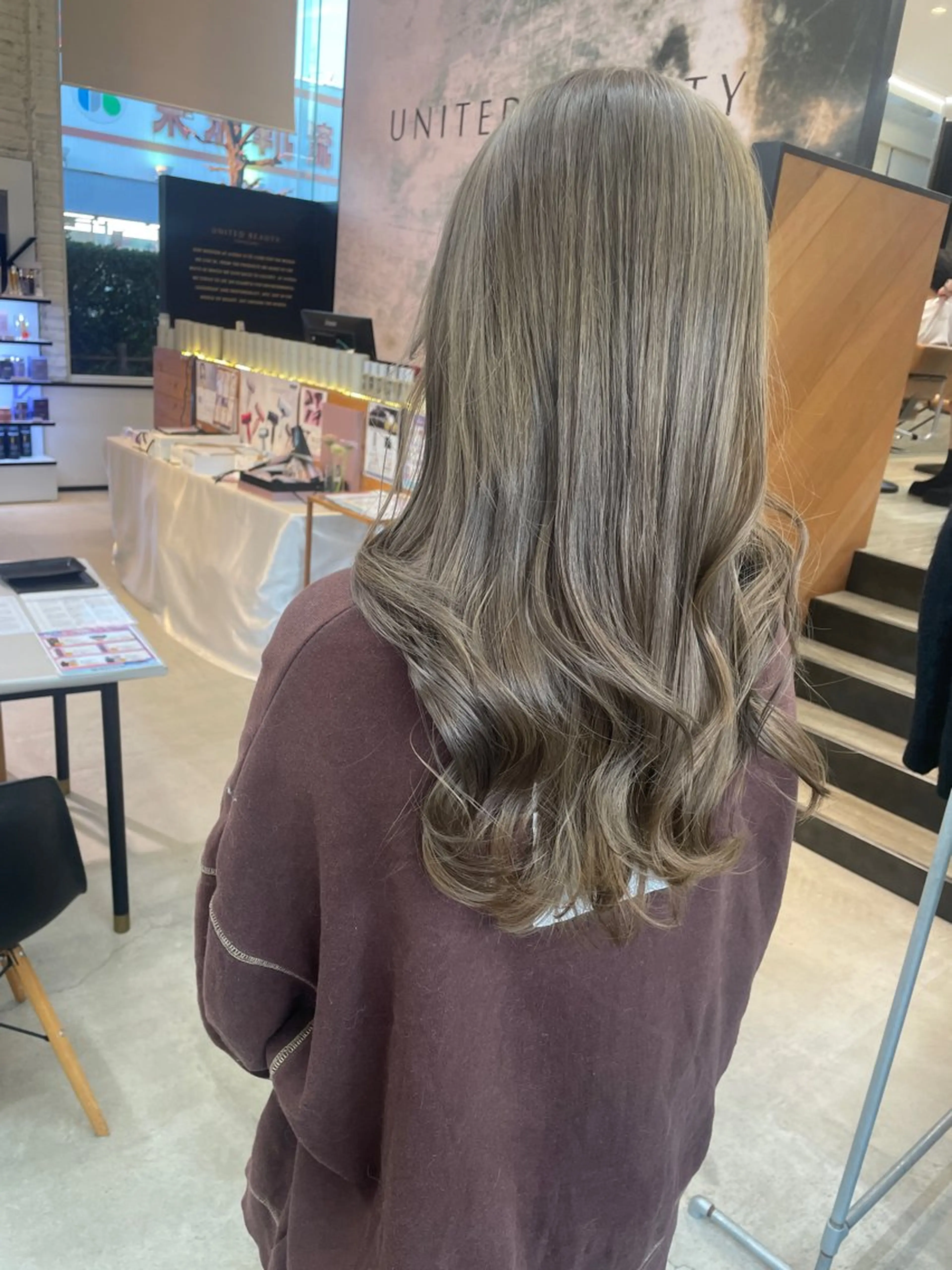 ミディアム ヘアカラー テラダ ユウシン西金沢のヘアスタイル