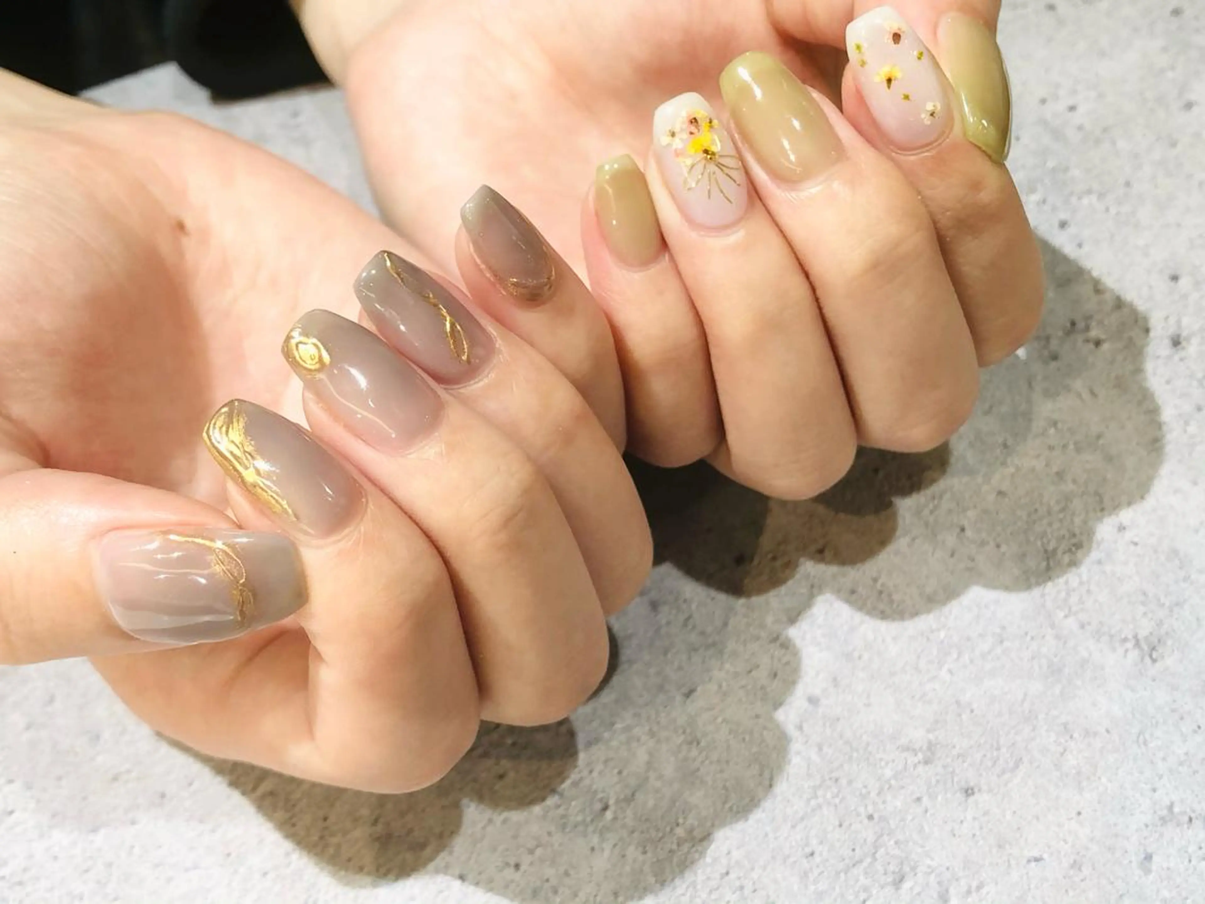 ネイル 舞田 苑香のネイルデザイン