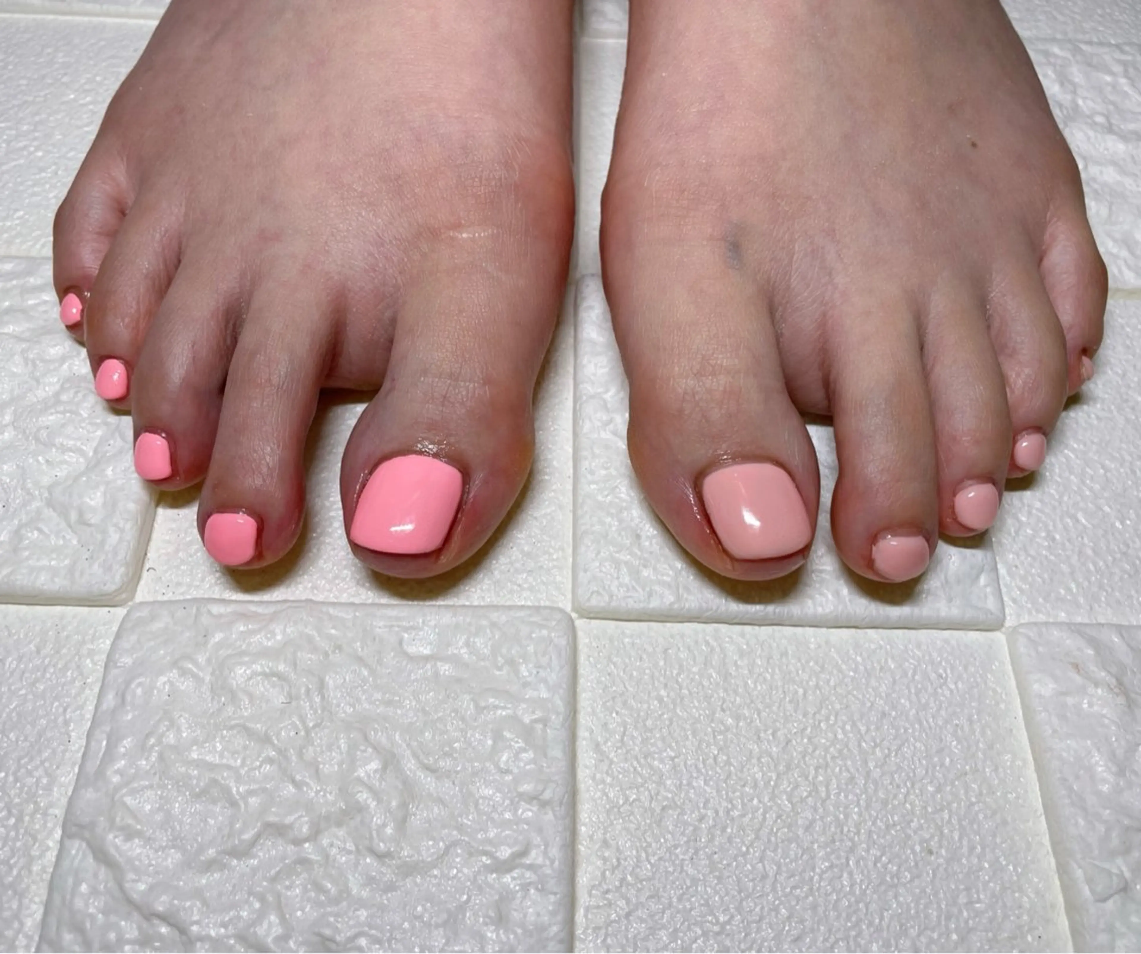 ネイル フットネイル ワンカラーネイル nail salon シェリコのネイルデザイン