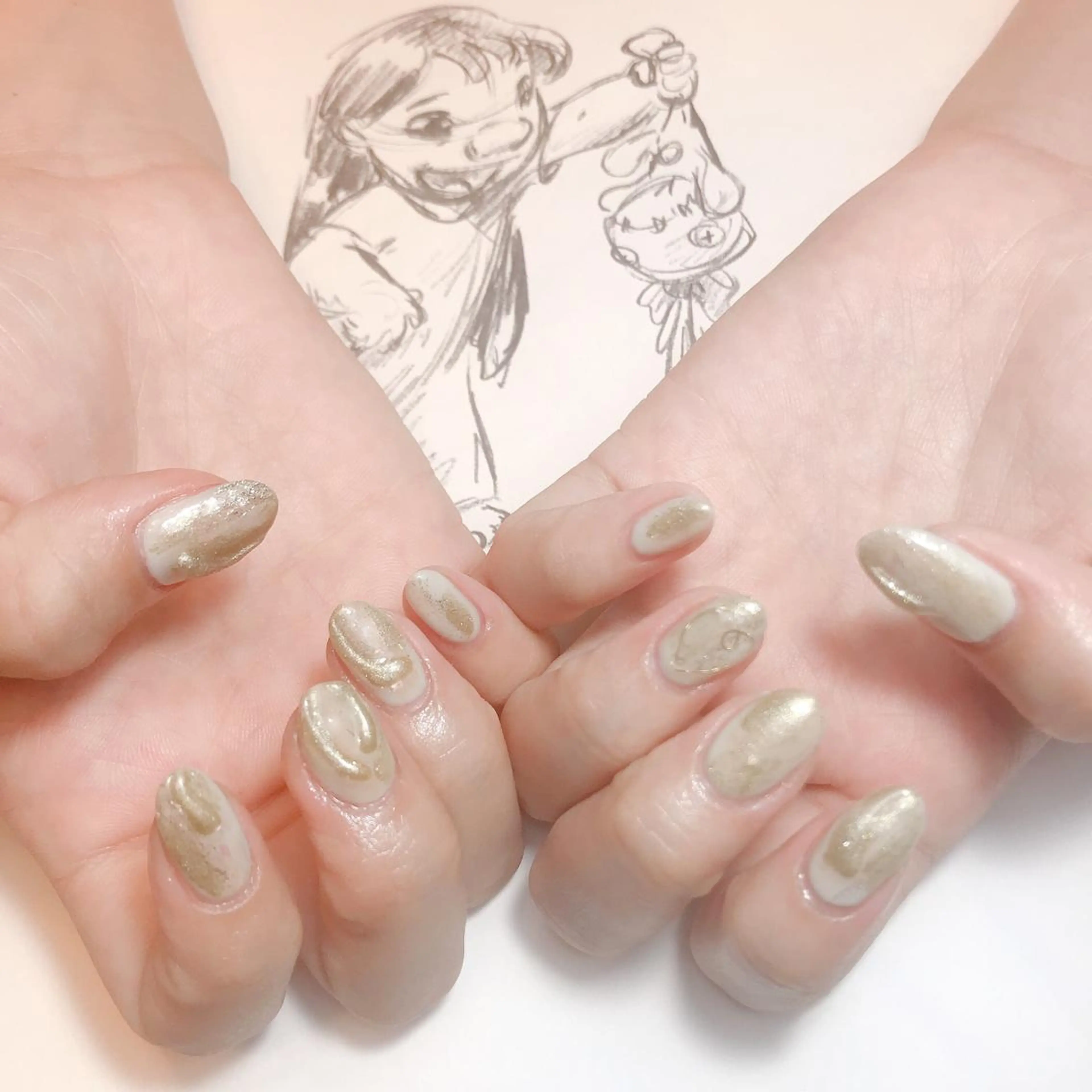ネイル ニュアンスネイル owlnail /持込みデザイン専門のネイルデザイン