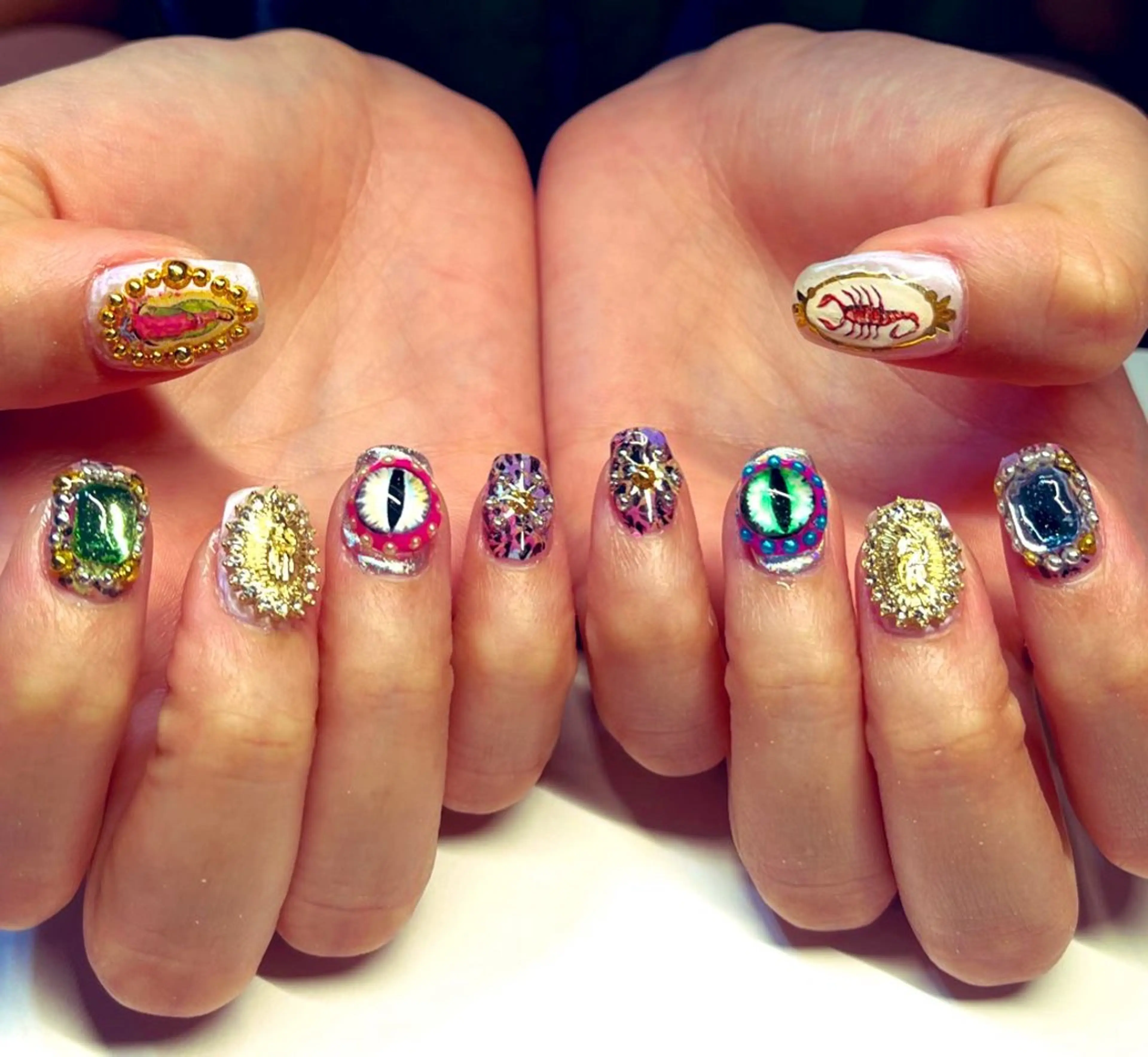 ネイル ハンドネイル フットネイル ILLO-art nail所属・ILLO mayoのネイルデザイン